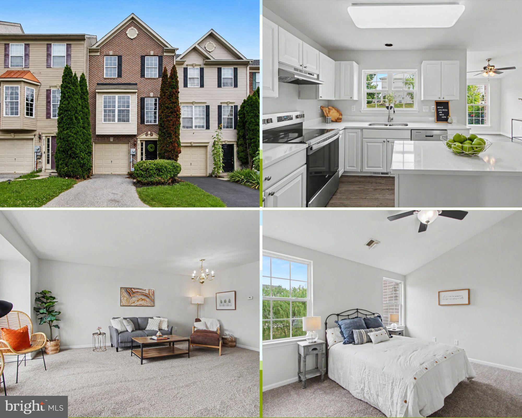 Exquisitely Renovated Townhome in Highly Desirable Biscayne Woods! Impeccably Reimagined With Exceptional Attention to Detail, This Stunning Move-In Ready Residence Offers Sophisticated Living in One of the Area’s Most Sought-After Communities! Perfectly Situated Within Walking Distance of Shopping and Dining and Just Minutes From I-83, Parks, and Major Commuter Routes, This Home Seamlessly Blends Luxury, Comfort, and Convenience!  The Light-Filled Interior Showcases Fresh Designer Paint, New Flooring Throughout, Updated Fixtures, and a Spectacular Gourmet Kitchen Appointed With Gleaming Granite Countertops, Premium Stainless Steel Appliances, and an Expansive Center Island With Seating—Ideal for Both Everyday Living and Effortless Entertaining!  Retreat to the Spacious Owner’s Suite Featuring a Generous Walk-In Closet and a Private Ensuite Bath Designed for Comfort and Relaxation. Two Additional Well-Proportioned Bedrooms Are Complemented by a Beautifully Updated Hall Bath. The Versatile Lower-Level Flex Space Offers Endless Possibilities as a Family Room, Executive Home Office, Fitness Studio, Playroom, Media Room, or Hobby Space!  Step Outside to the Elevated Rear Deck, the Perfect Setting for Morning Coffee or Unwinding After a Long Day While Overlooking the Deep Backyard. A One-Car Garage Provides Added Convenience and Storage!  Thoughtfully Renovated From Top to Bottom, This Exceptional Residence Offers Refined Finishes, Timeless Style, and Truly Turnkey Living in the Heart of Biscayne Woods Community! A Rare Opportunity to Own a Home That Is as Elegant as It Is Inviting!