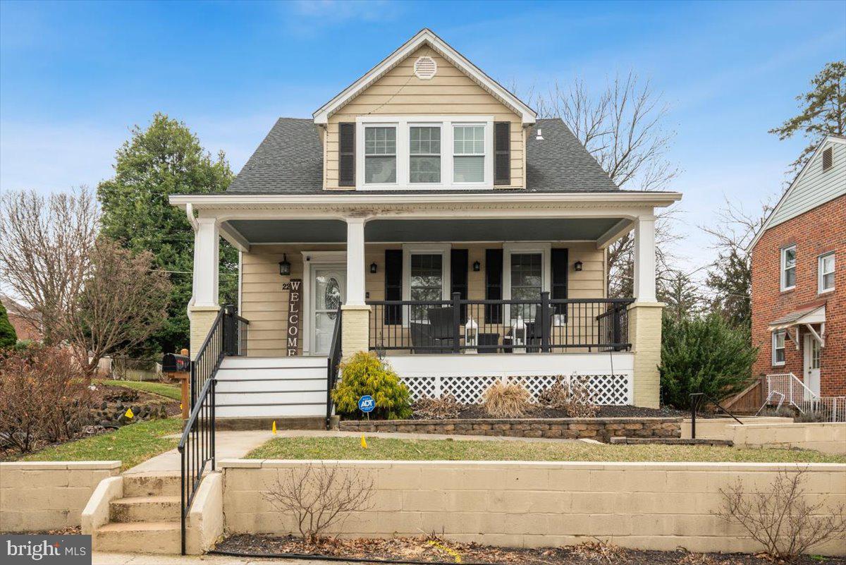 Welcome to this renovated Cape Cod, where timeless charm meets contemporary elegance! Located in the desirable Catonsville community, this 4-bedroom, 4.5-bathroom gem offers a beautifully designed 1,542 sq ft of living space, featuring two luxurious primary suites. 

Step into a bright, inviting open floor plan with hardwood floors throughout and a stylish, modern aesthetic. The gourmet kitchen has stainless steel appliances, granite countertops, and an island,  perfect for entertaining.

Retreat to your choice of two stunning primary suites, each with its own private bathroom:

The first-floor primary suite provides comfort and convenience with easy access to all main-level amenities. The second-floor primary suite has a private outdoor balcony—your perfect spot for morning coffee or unwinding at sunset.

The backyard is an entertainer’s paradise! Enjoy the elegant paver patio with a charming gazebo, ideal for outdoor dining, relaxation, and making lasting memories with family and friends.

Prime Location & Nearby Amenities:
Just minutes from Historic Catonsville, offering vibrant shops, cafes, and dining. Easy access to Patapsco Valley State Park for hiking, biking, and nature lovers.

Convenient commute to Baltimore, Columbia, and Washington, D.C. via major highways. Less than 20 minutes from Fort Meade. 

Incredible Opportunity: This home offers an assumable VA loan for fellow Veterans! Take advantage of this benefit and save thousands.

Don’t miss your chance to own this captivating, move-in-ready home that combines classic charm with modern convenience. Schedule your private tour today and fall in love with all that 22 Cedarwood Rd has to offer!