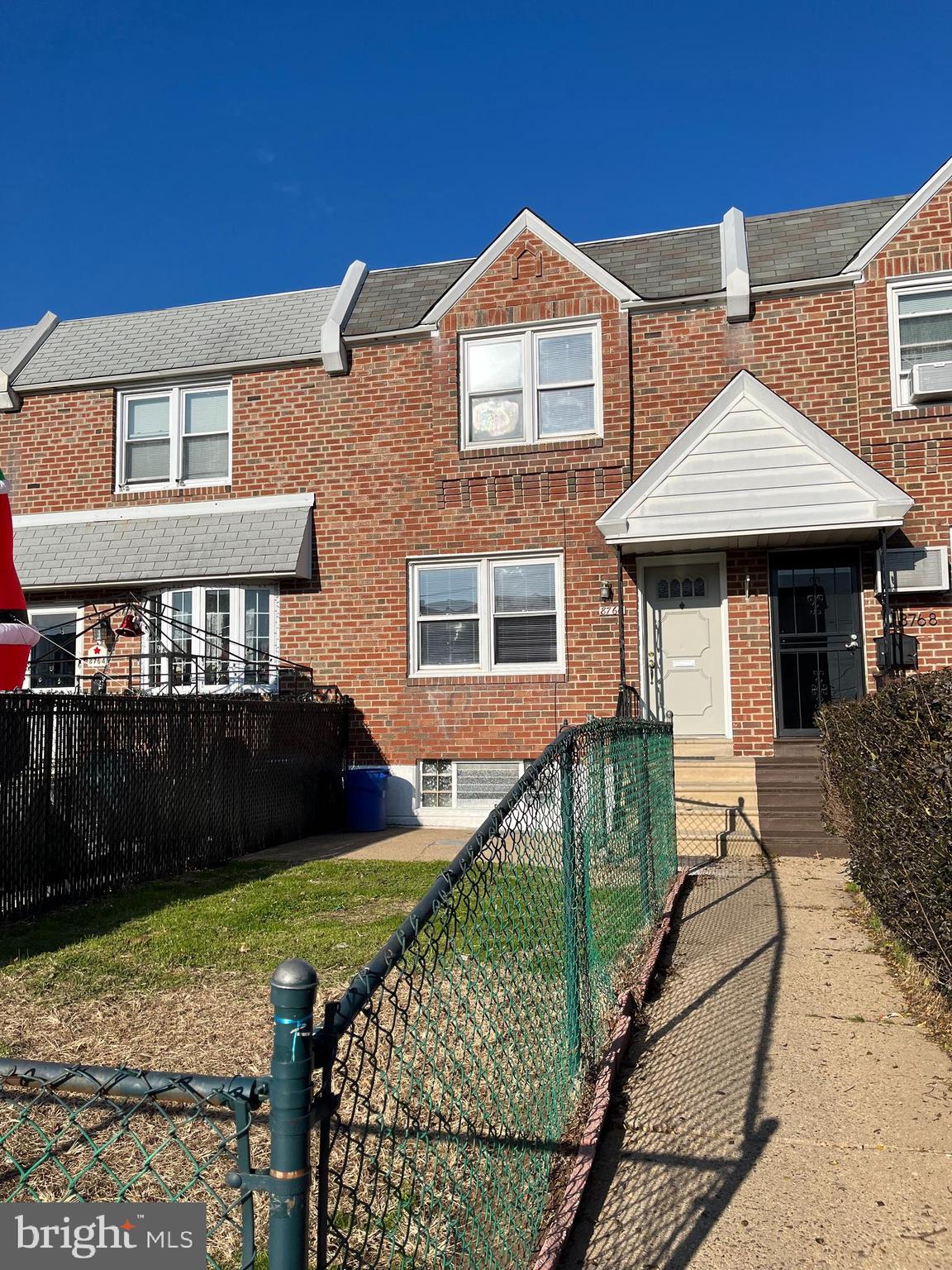 Beautifully remodeled 3-bedroom row with front patio and yard on a nice block in Upper Holmesburg. Enter to find new hardwood laminate floors & fresh paint throughout.  The main level features a spacious living room, formal dining room with powder room and eat-in-kitchen with an abundance of cabinets & counter space, built-in microwave gas range/oven and refrigerator that is included.  The upper level has newly refinished hardwood floors throughout and consists of 3 spacious bedrooms with plenty of closet space and a 3-piece ceramic tile bathroom. The lower level has a fully finished living area and separate laundry area with washer and dryer that are included and exits to the 1-car garage and driveway for off street parking. This property is newly renovated featuring brand new floors throughout, freshly painted, replacement windows and brand-new heater. Requirements: 1st month's rent, last month's rent and 1-month security. Tenants are screened through National Tenant Network (NTN) and required to complete application ($45), which checks Credit, Criminal/Patriot Search, Landlord/Tenant, Eviction and provide current Paystubs.