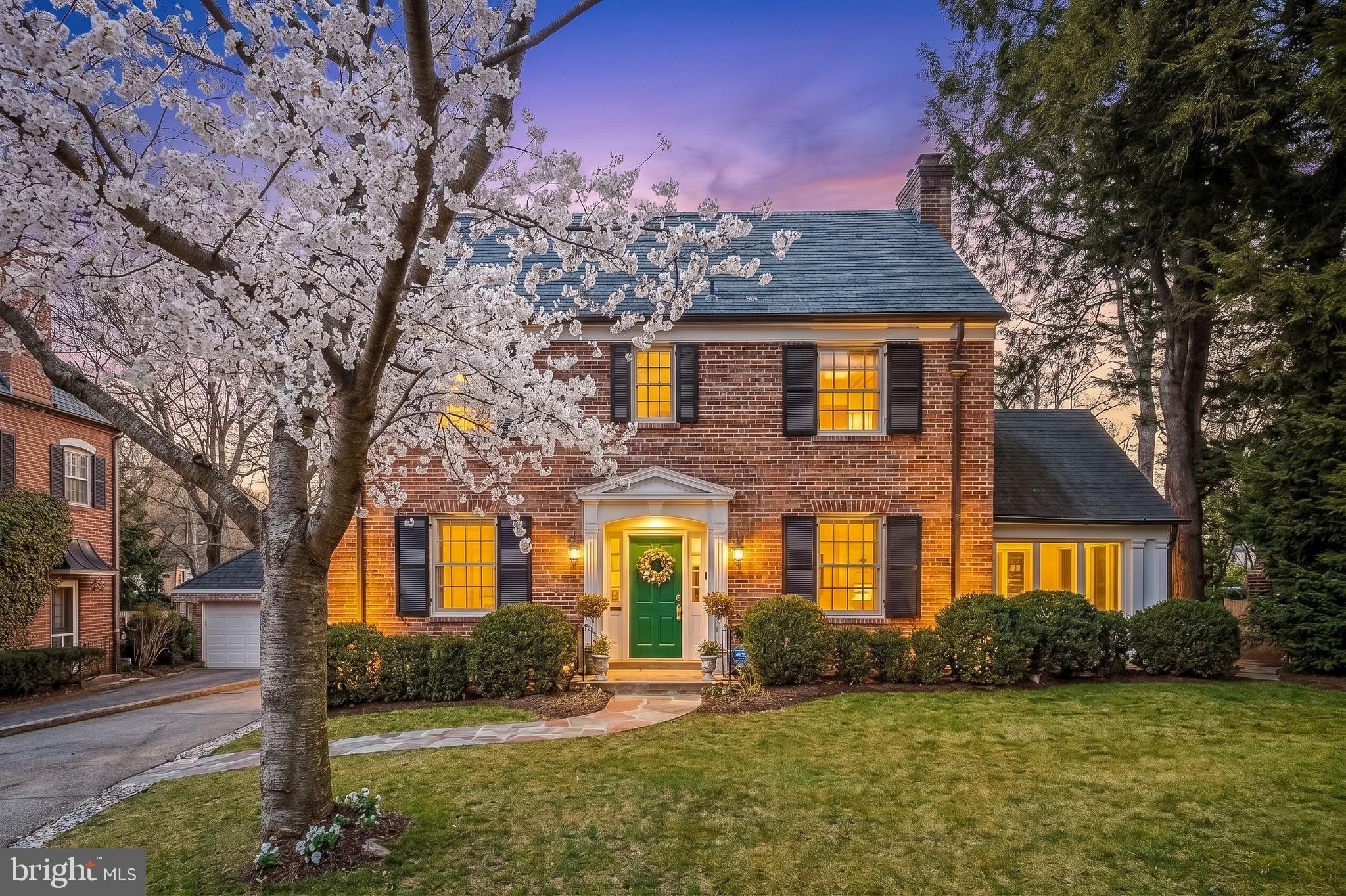 5205 Abingdon Road is a gorgeous brick colonial home, situated on a quiet, tree lined street in Bethesda’s coveted Westmoreland Hills. Inside, the effortless flow between rooms creates an ideal setting for both everyday living and gracious entertaining, complemented by beautifully proportioned light filled interior spaces. The highly desirable layout also features five generously sized bedrooms. This home has been meticulously maintained and thoughtfully updated by the owners throughout the years.

Inside, the main level unfolds with a natural rhythm. Hardwood floors ground the space, while the living and family rooms connect effortlessly, creating a sense of flow that feels intuitive rather than designed. Both rooms extend outward to the patio and level backyard, a rare find in the neighborhood, where indoor and outdoor living align. Whether it's a quiet morning coffee or a larger gathering after a stroll back from the Westmoreland Hills Park, the transition is seamless. The dining room, defined by a bay window that catches the soft afternoon light, sits just off the kitchen, which has been updated with clarity and restraint. Well-appointed with integrated Sub-Zero and Wolf appliances, the space reflects a level of quality that’s felt more than announced. It’s an eat-in kitchen that feels welcoming without excess, opening directly to the yard and naturally becoming the home's central heartbeat. A well-positioned powder room completes the level with understated practicality.

The second floor offers three bedrooms and two baths, including a calm primary suite with built-ins and an updated bath. The third level adds two additional bedrooms and a full bath, offering flexibility over time. The lower level is finished and expansive, featuring a large recreation room, half bath, and laundry space. Thoughtfully integrated modern systems enhance comfort and efficiency, while Westmoreland Park, the Capital Crescent Trail, and the shops and dining of Spring Valley are just a stroll away.