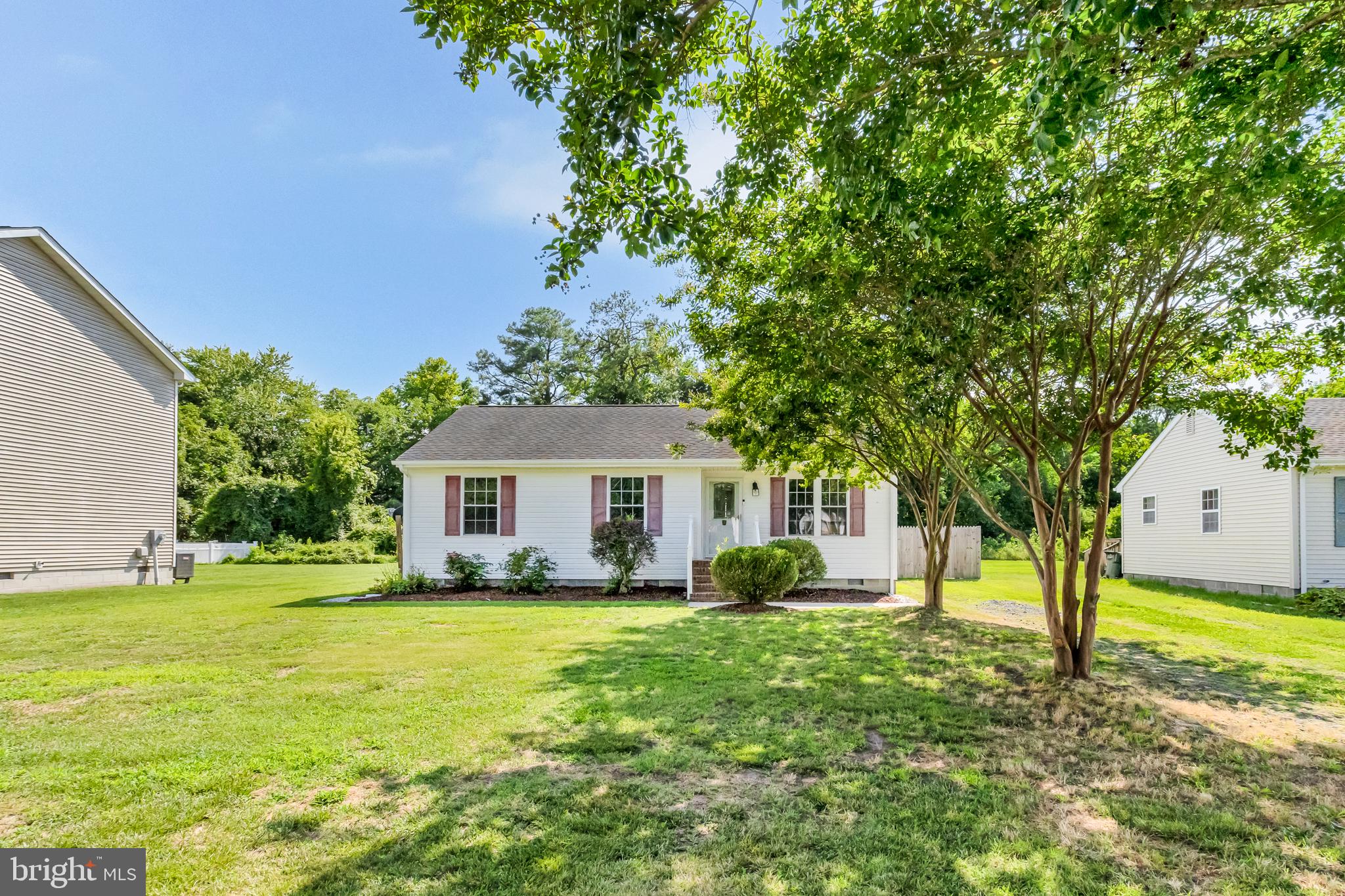 Welcome to this charming 3-bedroom, 2-full bathroom rancher located in the serene town of Snow Hill! This delightful home presents a perfect blend of comfort and convenience, making it an inviting place to settle down.

Using the front door, you will enter into the cozy living room which features new flooring that extends to the other main areas of the home as well. The kitchen is equipped with stainless steel appliances, a utility closet that houses the washer and dryer, and provides access to the spacious backyard. The backyard is fully fenced, making it a versatile space ideal for pets, gardening, or unwinding after a long day. A storage shed adds practicality for keeping your outdoor tools organized.

Back inside, the master suite, provides a comfortable retreat, complemented by two additional bedrooms with a centrally located hall bathroom for your other occupants or guests.

Along with the new flooring in the main areas of the home, another big improvement is the new HVAC system. Keeping you comfortable all year around!

Conveniently located just 21 miles from NASA's Wallops Flight Facility, 33 miles from the scenic beaches of Chincoteague, and 24 miles to both the beautiful shores of Assateague, MD, and the lively Ocean City, this home places you near numerous coastal adventures. Plus, with various career opportunities in the area, it’s a fantastic option for both living and working.