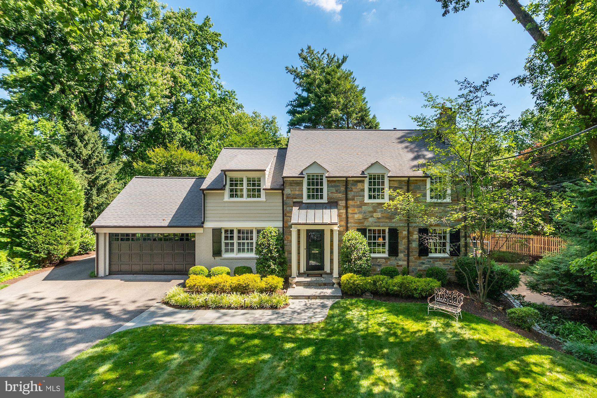 5011 Rockmere Court is an elegant and welcoming expanded Colonial at the end of a quiet cul-de-sac in the coveted community of Sumner. Offering 6 Bedrooms and 4.5 Baths throughout 5,950 livable square feet, this 3-level residence is beautifully finished with gleaming hardwoods, excellent millwork, and well-proportioned rooms. Updated and expanded in 2007, the footprint of the home was increased in a seamless fashion designed by GTM Architects and built by Meridian Homes. Situated on a landscaped and lush 0.34-acre lot, 5011 Rockmere Court showcases a level and deep rear garden surrounded by mature trees. The robust outdoor entertaining areas include an expansive slate Patio with a stone retaining wall and built-in barbecue, a relaxing Screened Porch, and a lower side Patio/Sport Court. There is an Attached 2-Car Garage.
 
Sumner is a charming community that is adored for its easy access to DC and Virginia. Nestled along Little Falls Stream Valley Park and just a short distance to the Potomac River, this perfect Bethesda location is within close proximity to the Capital Crescent Trail, the C&O Canal Towpath, and local Parks. The Shops at Sumner Place host a collection of stores, restaurants, and services, a wonderfully convenient feature to the neighborhood of Sumner. Additional shops, restaurants, and amenities are available nearby in Friendship Heights, Chevy Chase, and Downtown Bethesda