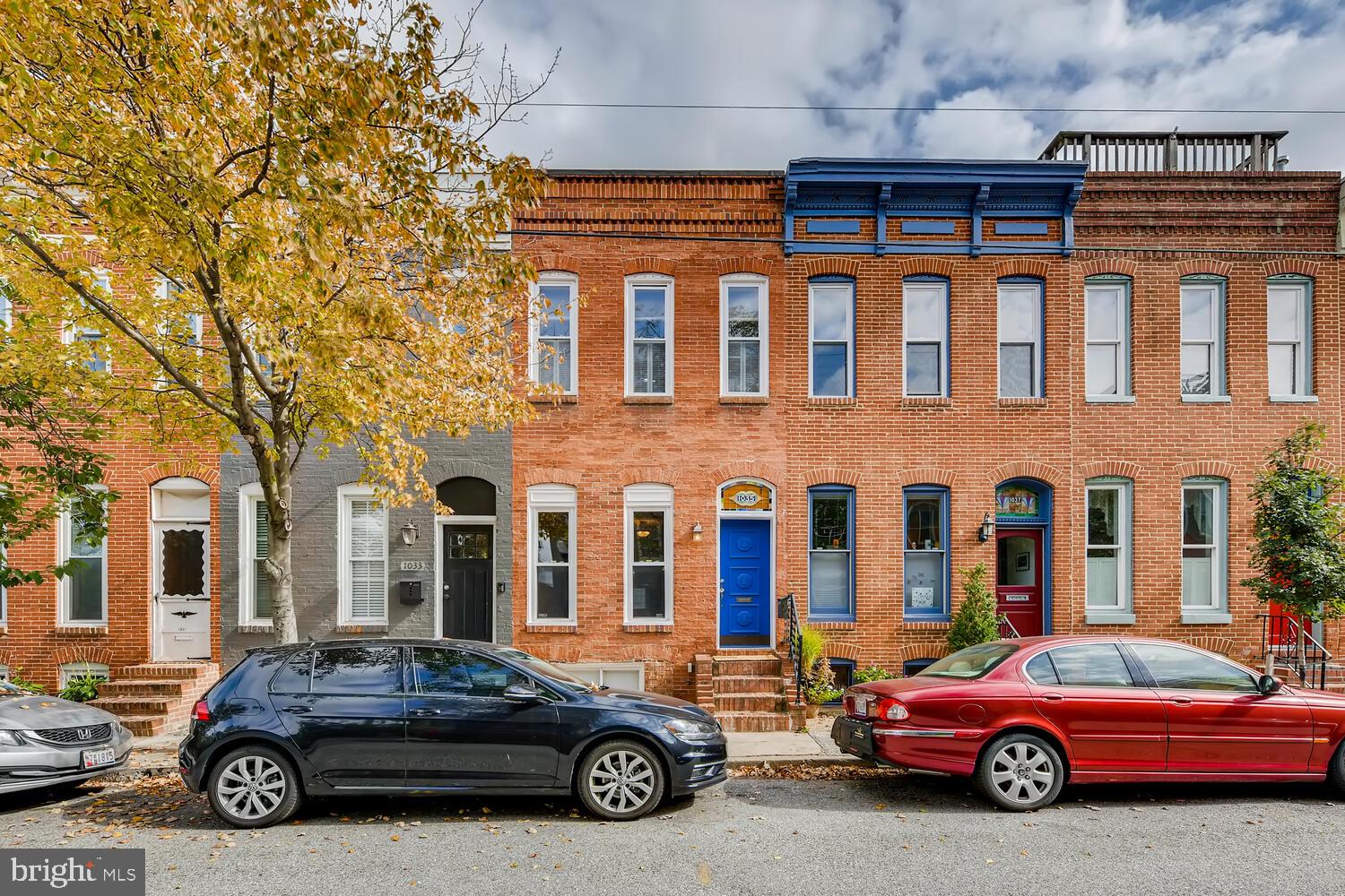 Charming Federal Hill Townhome in Great Location! Conveniently located steps from Federal Hill Park and Cross Street Market, this Bright and Spacious Property Features; 2 bedrooms, 2 full baths, modern kitchen, separate living and dining areas, french doors, gas fireplace, crown moldings, exposed brick, 1st floor washer/dryer, spacious bedrooms, master bedroom with bath and walk-in closet, ample storage space and private brick rear patio great for entertaining.