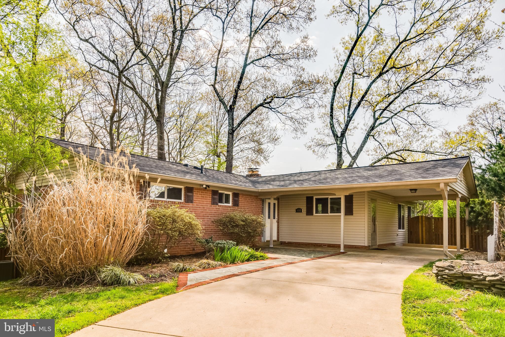 Beautifully Maintained Rambler in Kings Park West.  Hardwood flooring on main level.  Open floor plan, warm gas FP in family room w/built-in bookcases.  Bright kitchen w/upgraded stainless steel appliances & access to a beautiful sunroom addition!  Spacious bedrooms w/hardwood floors, neutral paint & beautiful stained glass windows!  Lovely landscaping, large fenced backyard w/patio backs to trees for privacy & large deck off sunroom!  New roof 2025.  Endless possibilities!