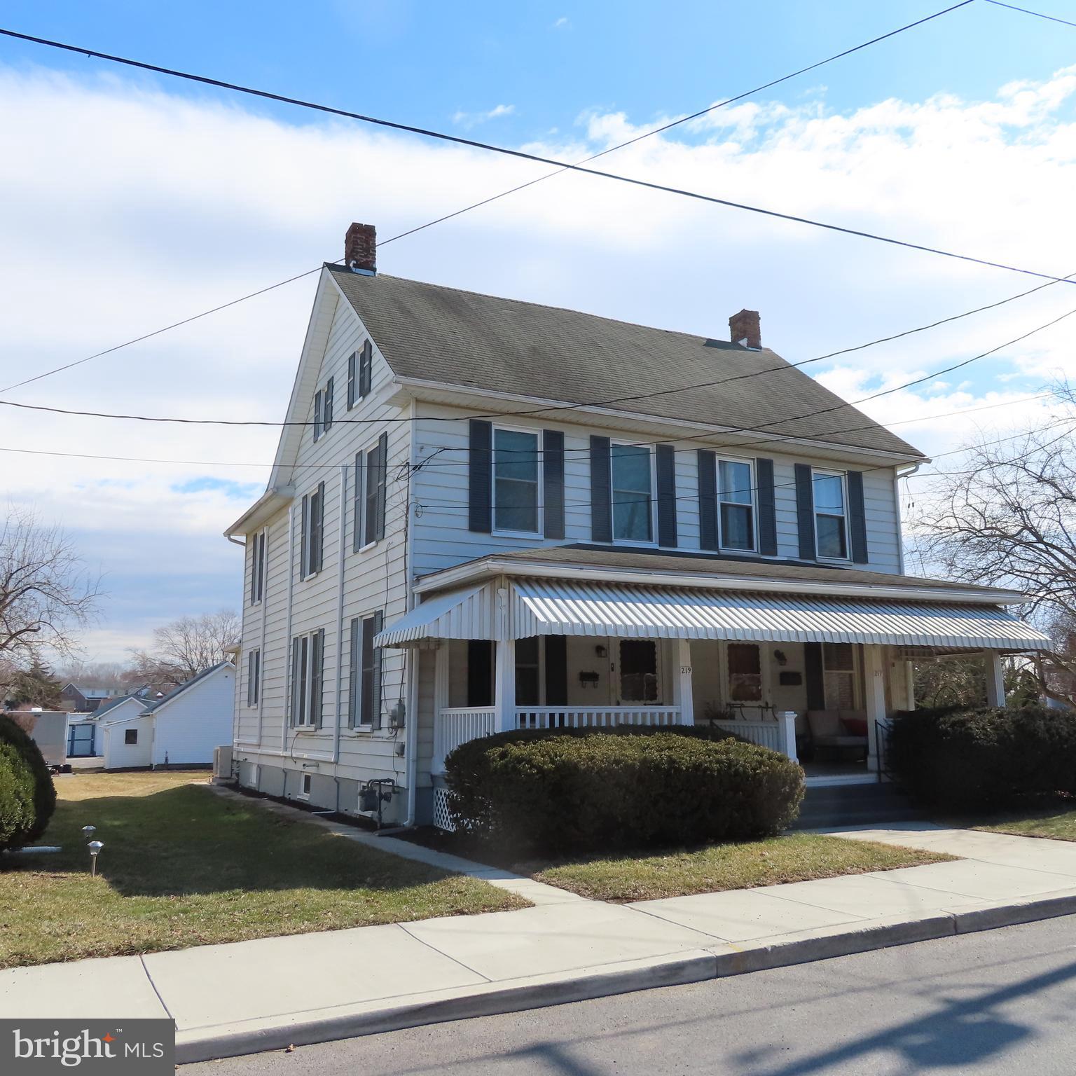 INCREDIBLE HOME WITH LOTS OF RECENT UPDATES - This 3 bedroom, 1 and 1/2 bath half duplex freatures gas hot air heat and Central Air.  This property is in a great in town location, close to everything and convenient for nice walks.  Near Moss Springs.   Come see what this home has to offer.