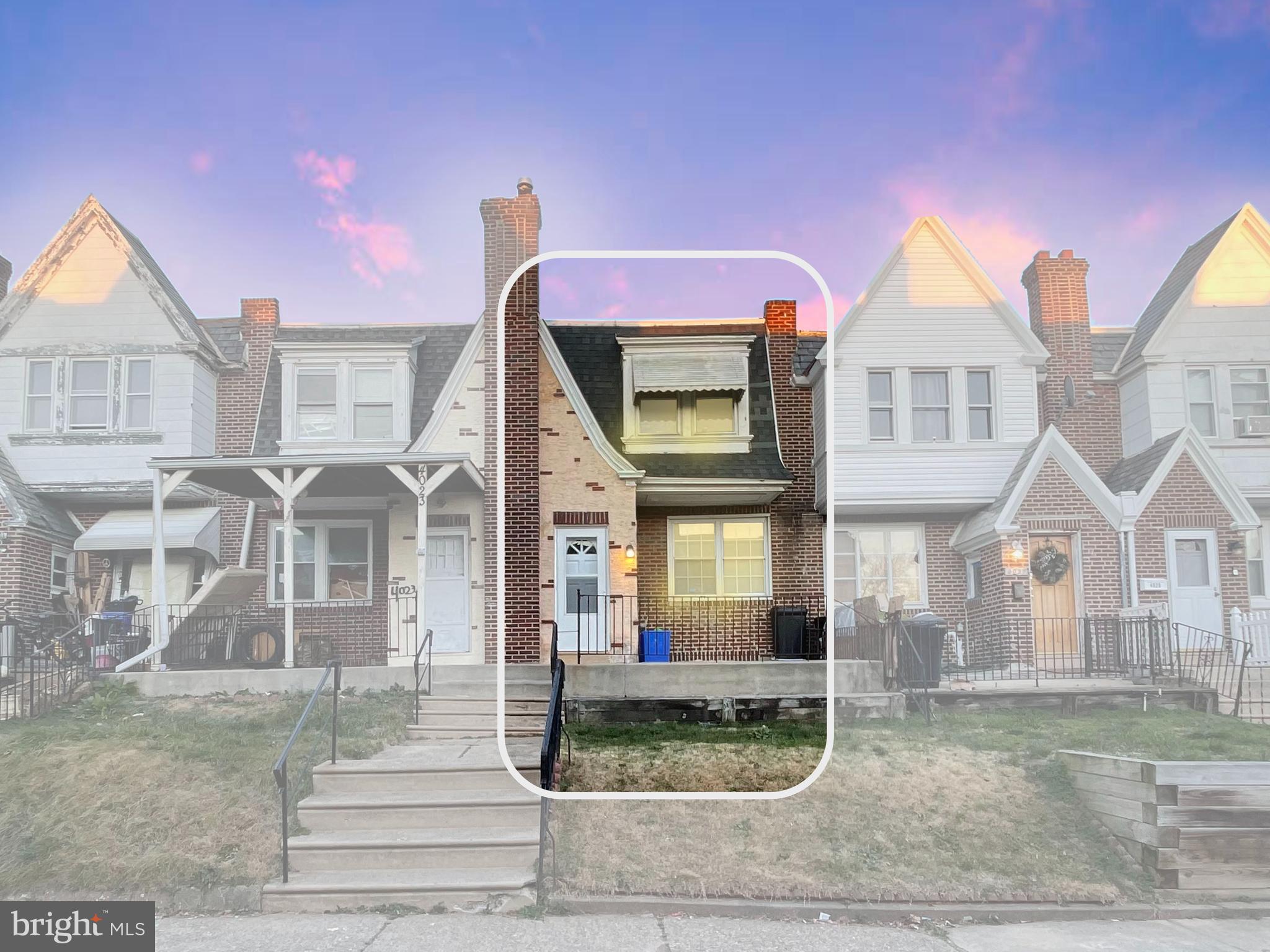 Welcome home to this lovely 3 bedroom, 2 full bath townhouse in historic Holmesburg! There are two large bedroom on the second floor with a full bathroom. The basement has a separate entrance  with 1 bedroom and 1 full bath! There is parking for one car in the private back street. The two bedrooms on the second floor have plenty of closet space! All room in the house bring in a lot of natural light. The home has been recently painted grey. This home qualifies for $12,750 in down payment assistance programs with just a 3% down payment, making it a great investment opportunity! Don't delay—schedule a tour and see this home today!