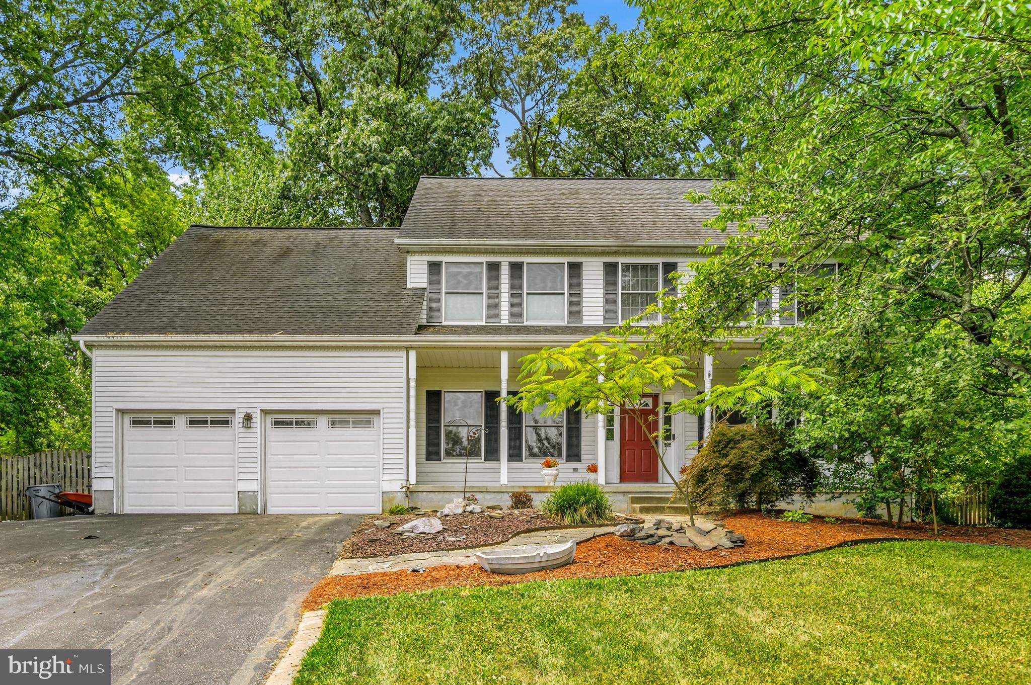 Situated on a private cul-de-sac lot in the sought-after waterfront community of Bay Hills, this spacious 4-bedroom, 3.5-bath home offers comfort, functionality, and exceptional living space across three finished levels. A welcoming front entrance leads to a thoughtfully designed main level featuring a private home office, formal living room, and elegant dining room highlighted by a charming bay window.

The eat-in kitchen provides ample space for everyday living and entertaining, complete with its own bay window that fills the space with natural light. Just off the kitchen, the cozy family room features a fireplace, creating the perfect gathering spot for family and friends. Step outside to the deck and enjoy peaceful views of the private backyard, ideal for outdoor dining, relaxation, and entertaining.

Upstairs, the spacious primary suite serves as a private retreat with a walk-in closet and an en-suite bath featuring a jetted soaking tub and separate shower. Three additional generously sized bedrooms and a full hall bathroom complete the upper level.

The finished lower level offers even more flexible living space, including a large family room, a separate bonus room that could serve as a fifth bedroom, home office, gym, or hobby room, and a full bathroom—perfect for guests or extended living arrangements.

Additional highlights include a convenient main-level powder room, attached two-car garage, and access to the community pier, providing opportunities to enjoy the Chesapeake Bay lifestyle. Ideally located near shopping, dining, parks, marinas, and major commuter routes, this Arnold home combines privacy, space, and community amenities in one exceptional offering.  Mortgage savings may be available for buyers of this listing.