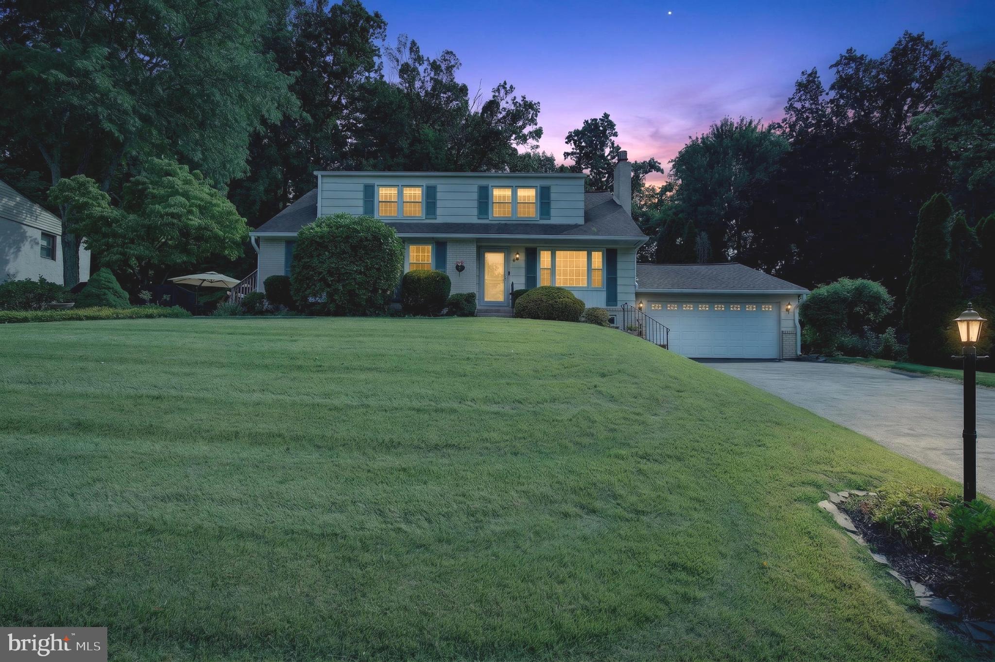 Welcome to 2530 Ball Rd, a beautifully updated and meticulously maintained residence providing comfort, style, and modern convenience. Situated on nearly half an acre (.46 acres) in the much-desired Upper Moreland School District, this impressive property features five bedrooms, two full bathrooms and one half bathroom, a two-car-plus attached garage, and multiple finished living areas. Homes with this combination of style, generous room sizes, and distinctive warmth are truly rare and do not come along every day! The stunning kitchen showcases custom cabinetry and thoughtfully designed storage drawers, flowing seamlessly into the adjoining dining room and spacious living room with a huge bay window and cozy gas fireplace, creating an inviting atmosphere for both everyday living and entertaining. The second level offers three bedrooms, including one currently being used as a home office with sliding doors leading to an enclosed three-season porch/sunroom, a full hall bathroom with double vanity and tub/shower combination, and a primary suite featuring built-in storage and a private ensuite bathroom with a walk-in shower. Two more bedrooms complete the top level, providing comfortable accommodations for family or guests, along with wonderful storage options including a large double-door closet and a walk-in perfect for seasonal items. The lower level has even more flexibility with a comfortable family room,  convenient laundry room, and bonus area leading to the basement, ideal for a home gym, hobbies, recreation space, or even more storage. Outdoor enjoyment awaits with a 20’ x 24’ concrete patio, refreshed landscaping, motion-sensor lighting, and a driveway with new sealcoating. The backyard is a gardener’s dream, providing plenty of room to plant, explore and enjoy nature. Extensive recent improvements provide peace of mind and efficiency, including a newer HVAC system, 200-amp electrical service, EV charging capability, on-demand gas water heater, insulation enhancements, LED lighting throughout, upgraded electrical fixtures, newer windows, custom ProVia entry doors, and energy-efficient appliances. Conveniently located near shopping, dining, major routes, including Route 611, and the PA Turnpike, this special property delivers a wonderful blend of thoughtful updates, generous living areas, and lifestyle appeal.  Showings begin with a twilight Open House from 5–7 PM on Thursday, July 16th. All are welcome!
