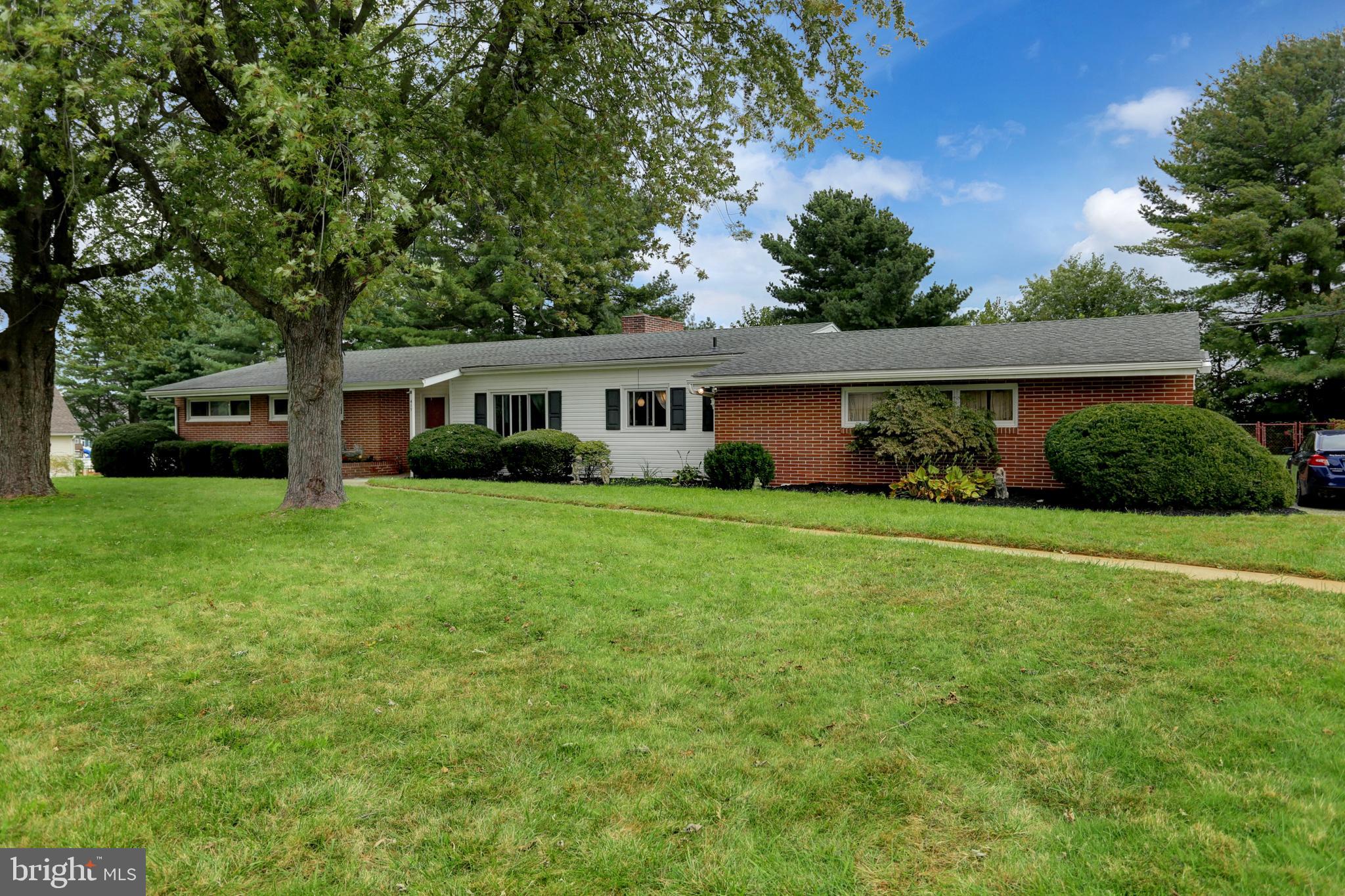 Unique some may even say retro all brick rancher with sun room,  saltwater pool and oversized 2 car garage on a large level lot in a great location! This home has 4 large bedrooms with big closets. hardwood floors throughout, a beautiful family room with stone propane fireplace and built-ins, kitchen breakfast room combination  with island.  There is a crazy amount of storage between the large deep closets and over 2300 sqft basement. Many updates over the last few years including a new tank-less hot water heater, new sink, replacement windows, pool liner, motor, Polaris cleaner and more. Being Sold "AS IS"