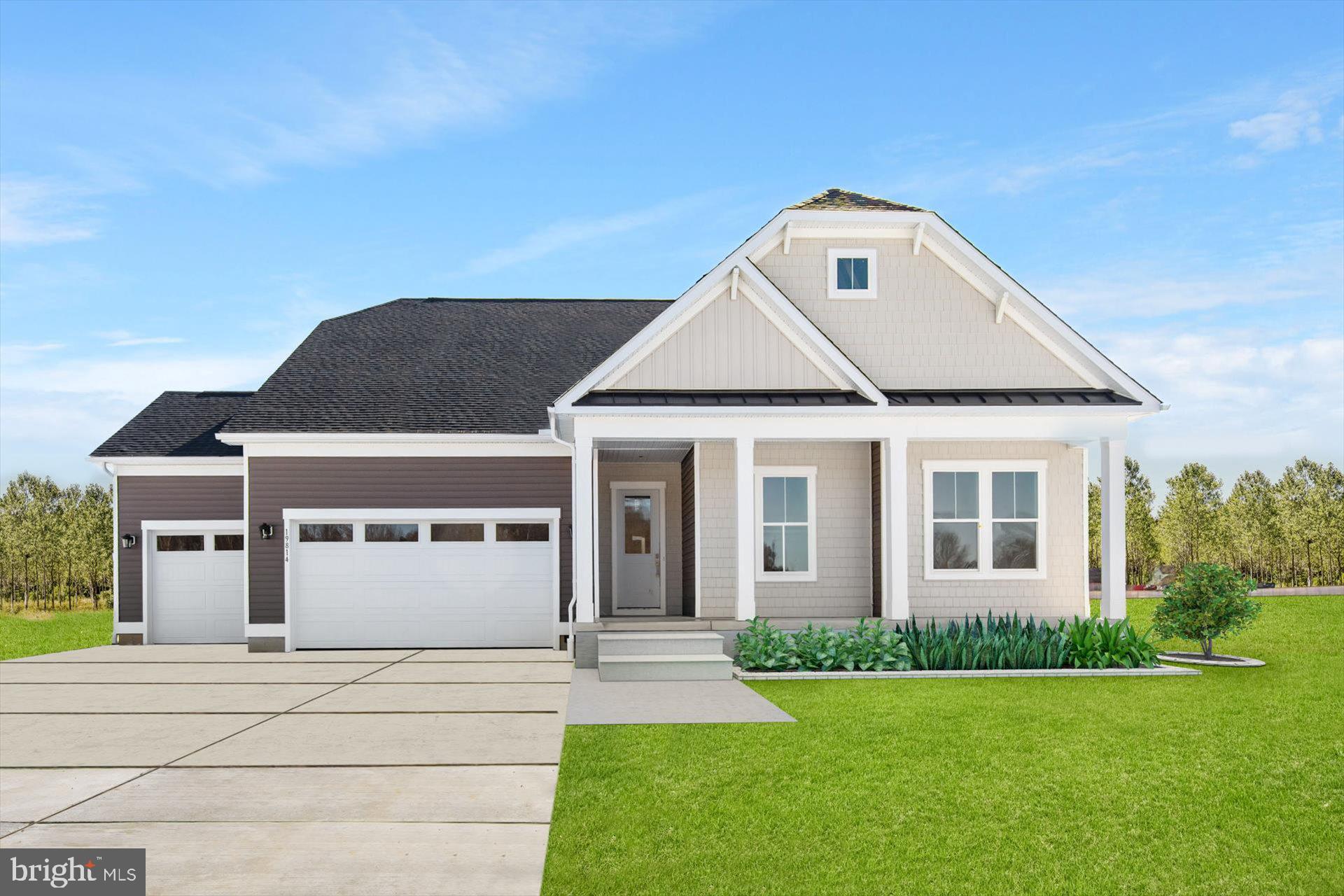 **CLOSING COST INCENTIVES AVAILABLE WITH USE OF APPROVED LENDER AND TITLE! SEE SALES CONSULTANT FOR MORE DETAILS **
Welcome to the stunning Antigua home, located in an exclusive, new community offering large ½-acre+ homesites—just minutes from Route 1, shopping, dining, and less than 20 minutes to Delaware’s beautiful beaches. This elegant 4-bedroom, 3-bath residence showcases a designer-selected upgraded front elevation with a charming full front porch and an open-concept layout perfect for modern living. The gourmet kitchen features GE stainless steel appliances, upgraded quartz countertops, and an oversized island that flows seamlessly into the family room highlighted by a beautiful coffered ceiling. The luxurious primary suite boasts a tray ceiling, spacious walk-in closet, and a spa-inspired bath with a Roman tile shower and dual showerheads. Enjoy effortless indoor-outdoor living with an expanded screened lanai and a see-through fireplace connecting the great room to your private outdoor retreat. Additional features include a dedicated home office, a huge finished basement with plenty of unfinished storage space, and a 3-car garage. Experience the perfect blend of privacy, convenience, and upscale living—your dream home awaits!