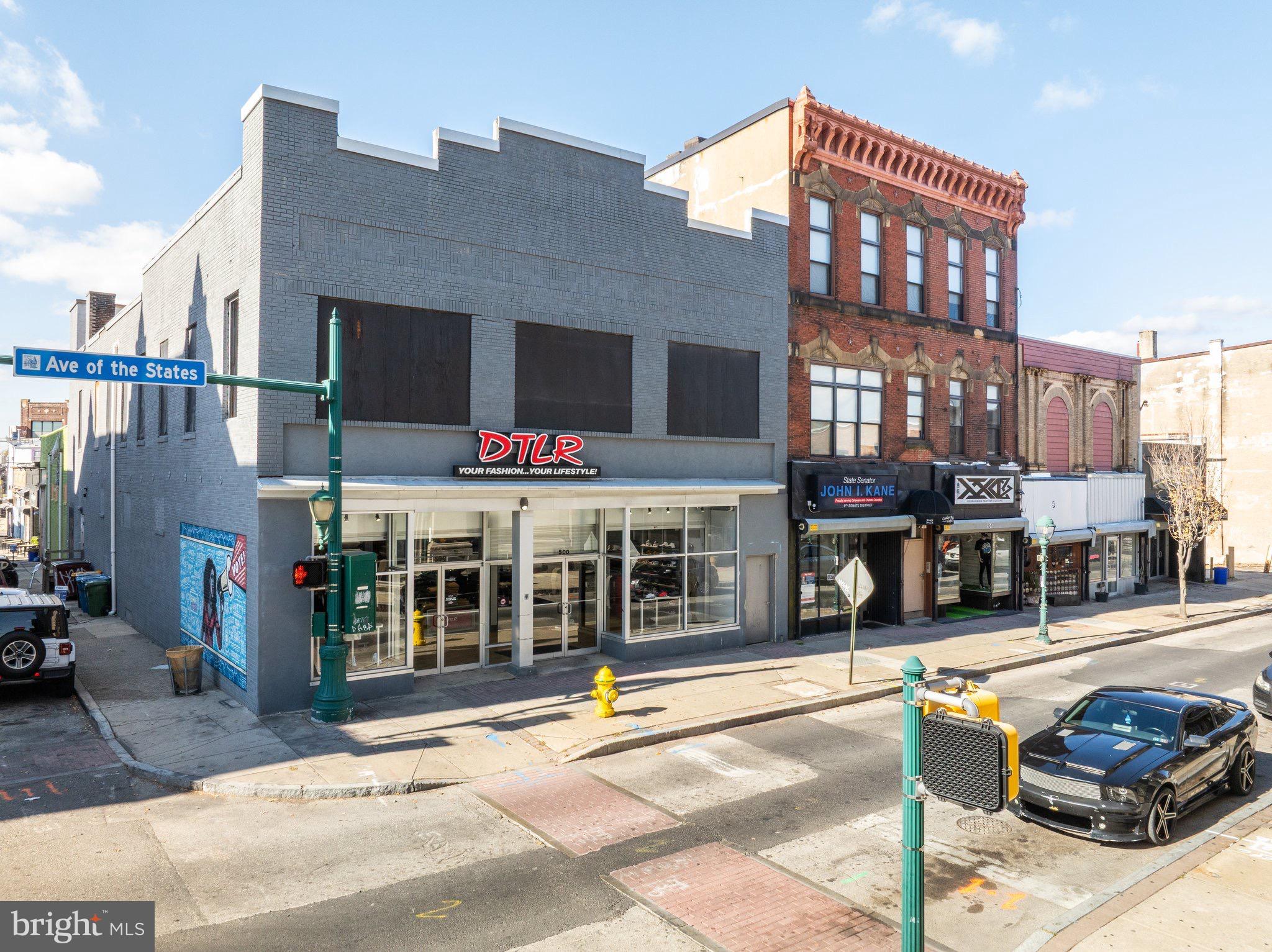 500-502, 504-506, 508-510, 512, 514 Avenue of the states plus 517-519 Edgemont Avenue are being sold as a package deal can be separated into two 1000,000 dollars packages.