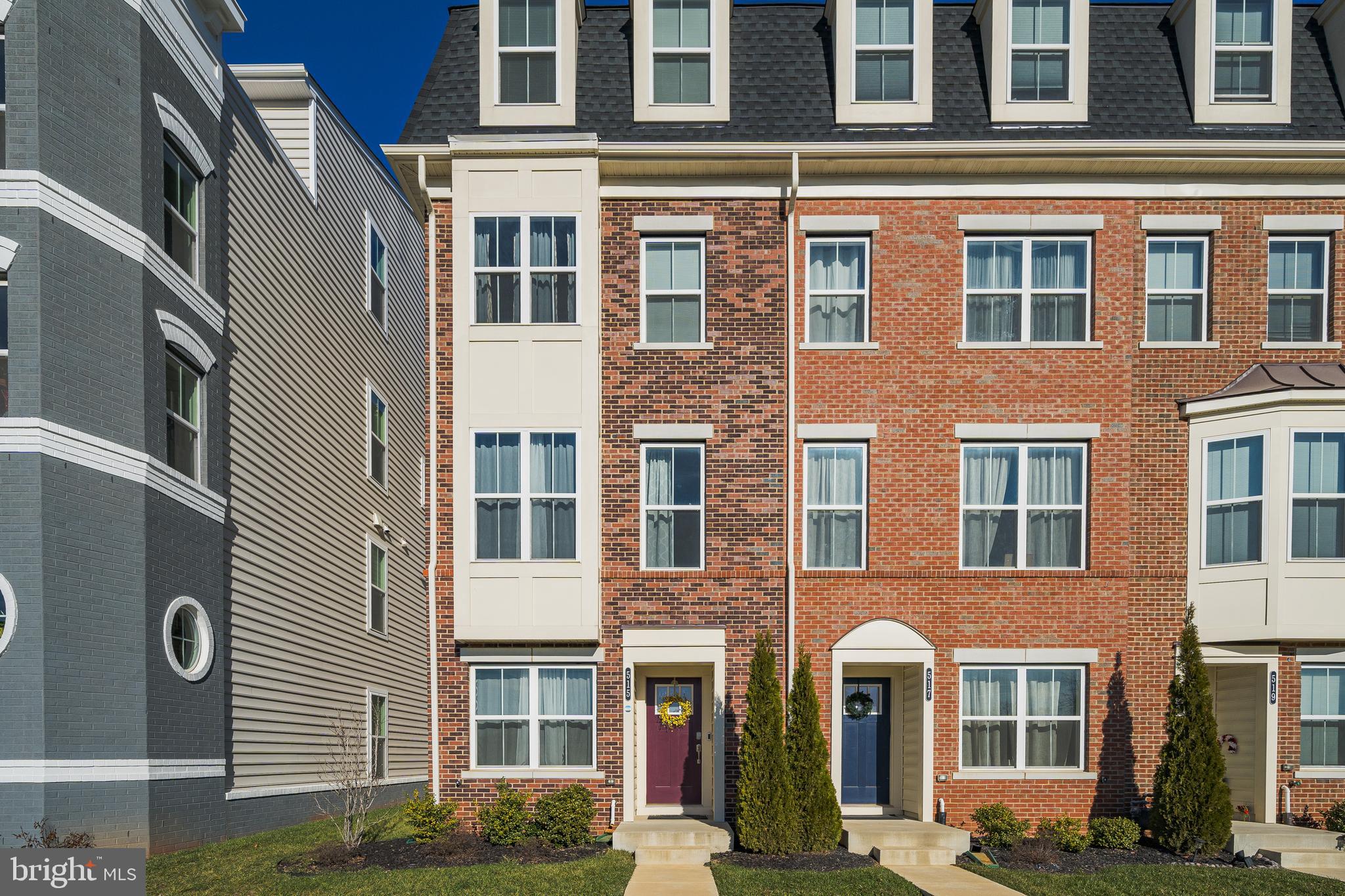 East Church presents to you - 515 E 7th Street!

Meticulously maintained 4 level home with 2 full bathrooms and 2 half bathrooms minutes from Downtown Frederick. Scenic views in both balcony and deck spaces. A lot of great natural lighting throughout four levels of this end unit townhome. East church is a true community - pools, parks, trails, club house and much more! - Welcome to your new home in 2024!