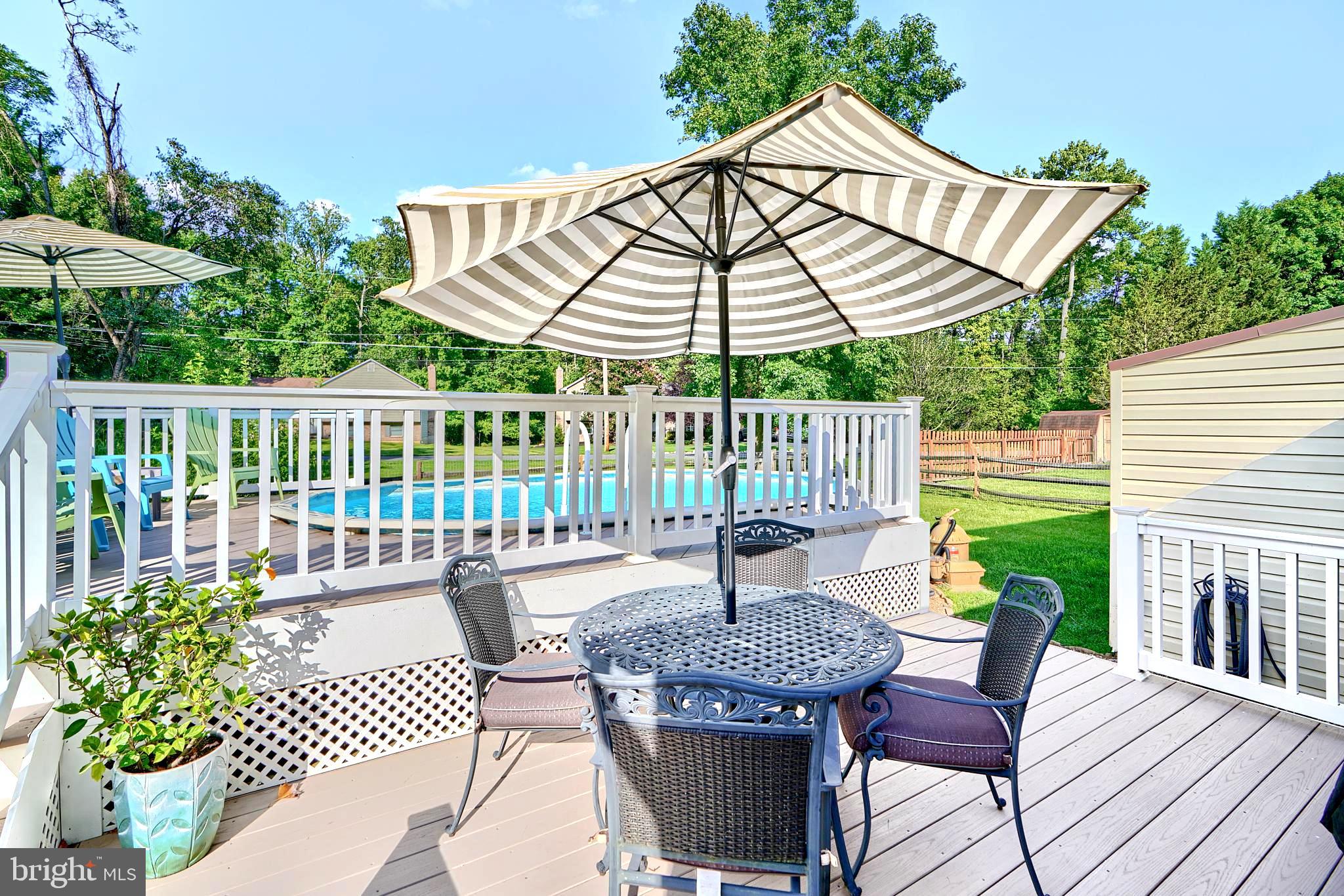 *** MOVE RIGHT IN !!! to this SPACIOUS & STUNNING 4-LEVEL UPDATED 4BD/2.5 BATH  SPLIT LEVEL HOME in BEAUTIFUL SUE CREEK LANDING with METICULOUS LANDSCAPING, FAMILY ROOM w/FIREPLACE,  BACKYARD OASIS with  12x20 POOL & MULTI-LEVEL TREX DECKING, and PRIVATE PARKING!  AT APPROX 2000+ SQ FEET THIS IS ONE OF THE LARGEST HOMES IN THIS NEIGHBORHOOD!  HOA is ONLY $150 PER YEAR and  offers private gated COMMON AREA w/BOAT RAMP, FISHING PIER & MORE -- great for hosting birthday parties & events ! ***  HVAC, ROOF, & WINDOWS only approx 5 YRS OLD! *** HWH only about 2 YRS OLD! *** FRONT DOOR WALKS STRAIGHT into  FULL MAIN LEVEL with LIVING ROOM & DINING ROOM complete with CHAIR RAIL, CROWN MOLDING,  & GORGEOUS UPDATED KITCHEN  w/NEW CABINETRY, NEW QUARTZ COUNTERS, STAINLESS STEEL APPLIANCES, & MOVABLE ISLAND!  *** The UPPER LEVEL offers  BRAND NEW CARPETING, a SPACIOUS OWNERS SUITE w/ATTACHED UPDATED FULL BATH (with Walk-In Shower) & 8-FT CLOSET, along with the 2ND BDRM w/8-FT CLOSET, a 3RD BDRM, & BEAUTIFUL FULL BATH (with Tub Shower).  *** LOWER LEVEL 1 offers a MASSIVE 23x11 FAMILY ROOM w/BRICK FIREPLACE (wood-burning), LUXURY VINYL PLANK FLOORING,  HALF BATH, 4TH BEDROOM, LAUNDRY ROOM, & UTILITY ROOM!  *** LOWER LEVEL 2  provides an AMAZING AMOUNT of OPEN SPACE (24x19) for either EXTRA ROOMS or STORAGE, along with an additional REFRIGERATOR/FREEZER!!  And the STUNNING MULTI-LEVEL TREX DECK and CRYSTAL CLEAR POOL (20X12 OVAL) make for a PERFECT ENTERTAINING SPACE for  FRIENDS & FAMILY, or SIMPLY ENJOYING A CUP OF SOMETHING DELICIOUS and SOME PERSONAL TIME!!  There also happens to be a convenient ATTACHED SHED (72 SQ FT) with CONCRETE FLOOR, & PAVED DRIVEWAY for 2 VEHICLES!  *** Located  with easy access to 695, and only 3 min drive to TURKEY POINT PARK, only 9 min to ROCKY POINT GOLF COURSE  & ROCKY PT  PARK & BEACH (with 2 boat ramps, sailing center, pavilions, picnic areas, piers,  fishing, playgrounds, restrooms, sand volleyball courts,  beaches, swimming & more-- GREAT PLACE FOR FAMILY & FRIENDS!) , THIS HOME IS A WONDERFUL OPPORTUNITY!! *** DON'T MISS THIS !!! ***
