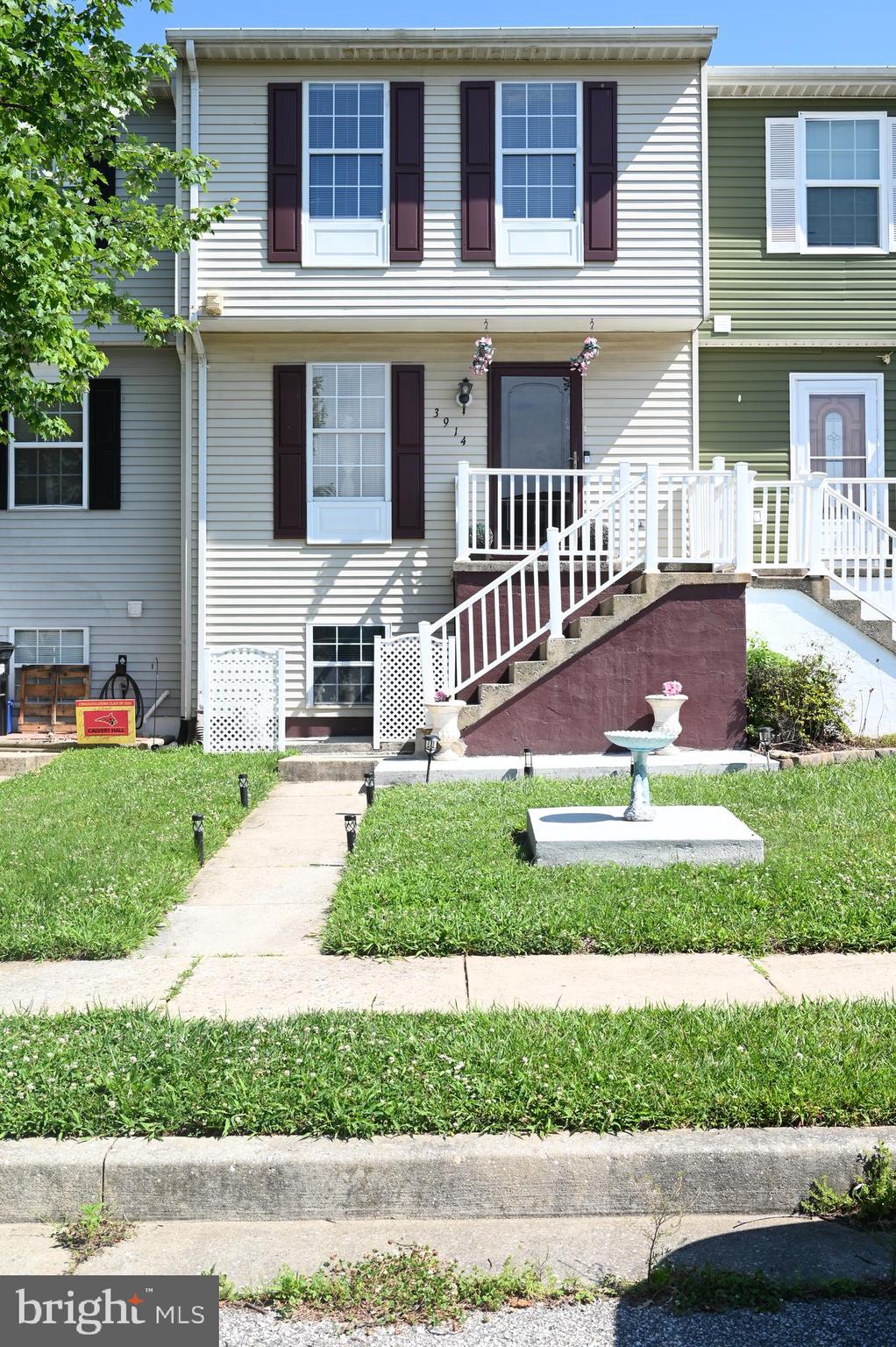 Welcome Home to 3914 Hunt Harbor Road!

Step into this beautifully maintained interior townhome in desirable Baltimore County, where comfort, style, and convenience come together. This move-in ready home offers 3 spacious bedrooms, 2.5 bathrooms, and a finished basement that provides the perfect space for entertaining, a home office, or relaxing with family.

The main level features gorgeous hardwood floors, creating a warm and inviting atmosphere. The updated deck has been refreshed with new wood and a fresh coat of paint, overlooking a fully fenced backyard that's perfect for outdoor gatherings, pets, or simply unwinding after a long day.

You'll love the abundance of storage in the home, along with the convenience of two dedicated parking spaces and a location that's within walking distance to the elementary school, near playgrounds, parks, shopping centers and close to the famous Bengies Drive-In Movie Theater.

This home comes with exceptional extras that add incredible value! All kitchen appliances convey (washer and dryer excluded), along with three wall mounted televisions (two 47 inch and one 26 inch), the basement fireplace, and basement end tables. Outside, the charming birdbath and decorative concrete flowerpots will also remain, allowing you to enjoy the beautifully landscaped outdoor space from day one.

Additional updates include:

Three new combination smoke and carbon monoxide detectors
New privacy fence installed approximately three years ago
Deck professionally updated with new wood and fresh paint
Partial roof repairs completed in 2025
New hardwood floors on main and upper levels installed approximately two years ago

Whether you're a first-time homebuyer or looking for more space, this meticulously cared for home is truly move-in ready and waiting for its next owner.

Schedule your private tour today and discover why 3914 Hunt Harbor Road is the perfect place to call home!