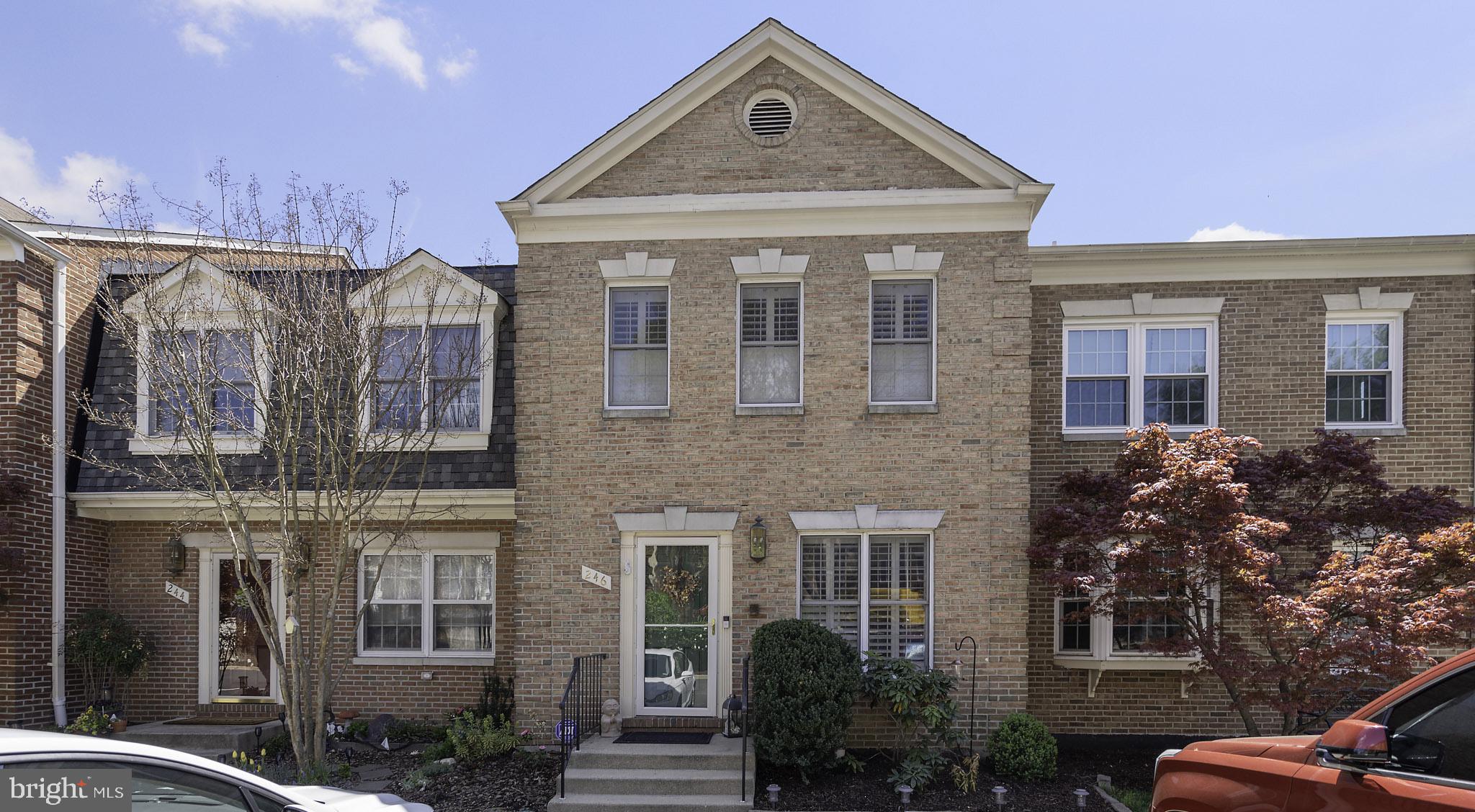 BEAUTIFUL 3 LEVEL TOWNHOUSE WITH 2 GENEROUS PRIMARY SUITES & 3.5 BATHS, HARDWOODS ON ALL LEVELS. UPDATED EAT-IN KITCHEN, SEPA RATE DINING ROOM, STEPDOWN FORMAL LIVING ROOM WITH WOOD-BURNING FIREPLACE & FRENCH DOORS. LOWER LEVEL INCLUDES 3RD BEDROOM/OFFICE OR DEN AND FULL BATH. FAMILY ROOM WITH WOODBURNING FIREPLACE, 10' CEILING, & RECESSED LIGHTING. PARKING AT YOUR FRONT DOOR. STEPS TO METRO BUS AND JUST MINUTES TO VAN DORN METRO! DON'T MISS THIS OPPORTUNITY!