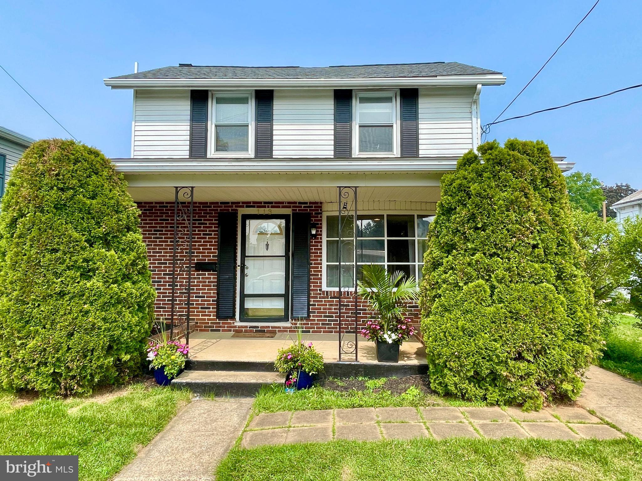 Welcome to this bright and spacious 3 BR, 2 bath, 1550 square foot single-family home in a great neighborhood in the desirable south side of Mechanicsburg, just 1 block from the highest rated Broad Street elementary school, as well as the middle and senior high schools in the sought-after Mechanicsburg Borough School District! This updated gem sits on a low-traffic residential street with nice neighbors who take pride in their homes.

Enjoy coffee and the sunrise from the large deck of your fenced rear yard, or the park-like view at sunset from your covered front porch. Prepare meals in the granite kitchen with cherry cabinets, tile, and stainless-steel appliances to be served at the adjoining family room breakfast bar or in the roomy formal dining room. Don't feel like dining in tonight? Just 2 blocks to Main Street and enjoy downtown restaurants and shopping. 

You get the charm of owning a solidly built historic home, and the comfort of knowing the original home received a deep update that went right down to the solid oak studs. No expense was spared with new floors, walls, and decorative ceilings, 200-amp electrical service, new wiring, plumbing, thermopane windows, insulated steel doors, and insulation throughout - even between levels and interior rooms for added privacy. Updates include modern central air with insulated fiberglass ductwork and a 1/2 bath for the Master Bedroom. In the last year, the owners have added Pella windows, Kohler faucets, Blenheim luxury tile flooring, and a new 50-year architectural shingle roof for the house and outbuildings installed by Depalma Construction, one of the region's highest-rated roofing contractors. Best of all, the shingle warranties and 25-year workmanship warranties transfer to the next buyer.

The seven-room home offers 3 well-sized bedrooms with plenty of closet space, a large front living room, large dining room, kitchen and full-length family room that overlooks the large deck and back yard. No problem parking a boat or SUV in the oversized detached 2 car garage with workshop and rear alley access. Storage abounds in the dry basement, and the entire second-floor garage loft that you can access via the inner garage stairs or the loft doors that open on the alley. BONUS! Enjoy movies or the big game, play darts or cards, or just hobby away in your electrified shed with floors, walls, ceiling lights and access from the rear yard or alley. Is it a She Shed or a Man Cave? You decide!

A freshly serviced central air system and Lennox natural gas furnace, fresh paint on the inside AND outside, and new Kwikset locks make this home ready for you to move in and enjoy.

If your goal is a great home in an established neighborhood within walking distance of the best of Mechanicsburg, don't miss this amazing property!