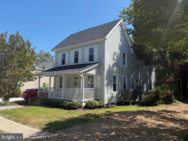 Excellent income-producing property in the quaint town of historic Berlin! The extra large .35 acre lot creates a beautiful rear yard with several mature shade trees. Each level contains a three bedroom, one bath apartment, which was totally renovated within the past 10 years. The apartments each have their own storage section in the barn/shed. Over eight vehicles will park nicely in the driveway, and you may also park on the street. Walk to all of the amazing events that Berlin offers all year long, along with several shops and restaurants. Earn your income right away as both units are fully leased through February and March 2027!
