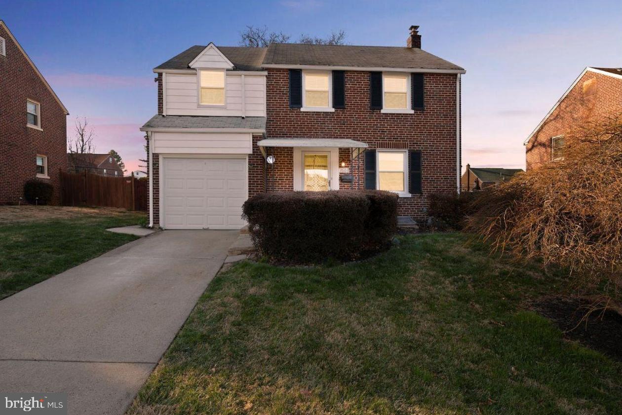 Dreams do come true at 7606 Brookfield! This charming brick Colonial sits on a quiet, pretty street and is packed with updates and features you have been wishing for! The sellers (only the second owners) lovingly maintained the house during their ownership and best of all, have recently renovated key areas with stylish updates. First, a sun-filled living room with hardwood floors and large bay window welcomes you and offers a perfect place to gather, watch TV, or just relax.  An adjoining dining room is ideal for both casual meals or special occasions. But on this floor the real show stopper is a high-end kitchen that is sure to impress! Fresh white Shaker cabinets, beautiful backsplash, gleaming quartzite countertops, farm sink with touch-less faucet, and top-of-the-line stainless steel appliances give this space a luxury vibe that will help make food prep a true pleasure. Upstairs, you’ll find four bedrooms with closets and a newly remodeled bathroom with spa-like extras including matte black fixtures, extra-height rain shower head with additional handheld wand, frameless sliding door, Urban graphite tile floor, and modern natural oak vanity with quartz top.  A unique anti-fog mirror with ambient lighting is the icing on the cake! Downstairs, the basement is partially finished and houses the laundry area (with four year young washer and dryer) and a half bathroom.  But wait, there really is still more! The backyard continues to add to the overall appeal of this property.  Want to host friends and family on game days? A covered patio oasis complete with an attached Smart TV, wicker sectional set, outdoor picnic table with cushioned chairs, large propane grill with tent, heat lamp (all included) and solar-powered lighting will make outdoor entertaining fun again! The yard is fenced for privacy or for your furry friends to run and play.  A nice-sized shed is great for more storage. Additional highlights include an oversized attic with pull-down stairs and an attached one car garage,  200 amp electrical service, newer central Lenox HVAC system with Honeywell Home App controlled by your phone, newer windows (2019). Smart TVs in kitchen, primary bedroom, and patio are all included.  Move-in-ready homes like this don’t come along often — schedule your tour today and make 7606 Brookfield your next address!