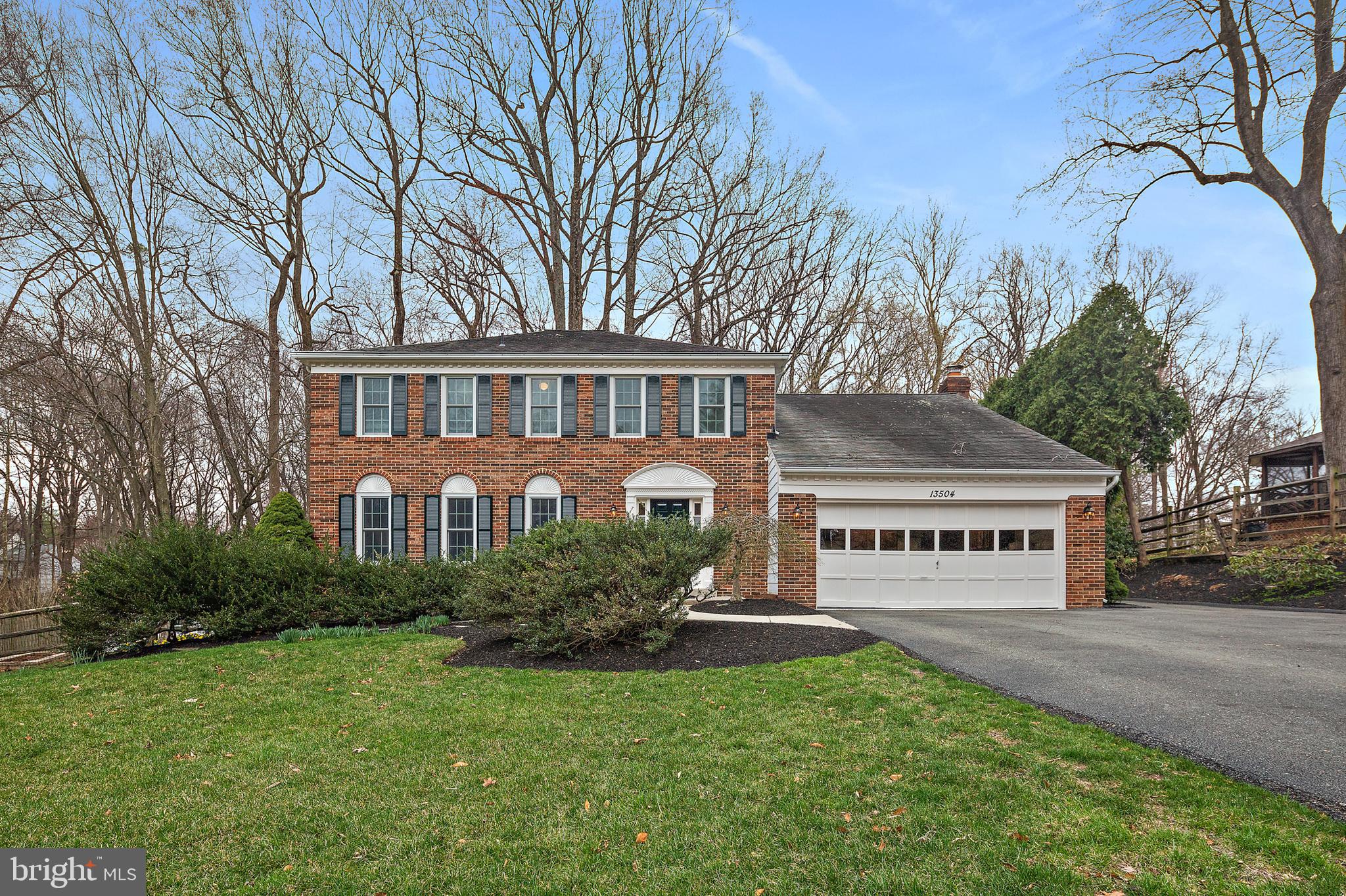 Original owners are offering this stately, solid-built Halle home in Waters Landing backing to Black Hill Regional Park on a quiet cul-de-sac.   Exterior features garden shed, awninged deck, and extensive landscaping in the private, fenced back yard.  Inside features updated Kitchen with Breakfast Room, step down Family Room with Fireplace and Built-ins, 2-car Attached Garage, Powder Room, plus formal Dining and Living Rooms.  Upper level features huge Owner's suite with Skylights in the Dressing Room and Bathroom., three additional Bedrooms, Hall Bath and Laundry.  Lower level has two finished rooms perfect for recreation rooms and/or offices plus a huge utility.storage area.   1- year home warranty included. Garage has pull=down stairs to attic.
