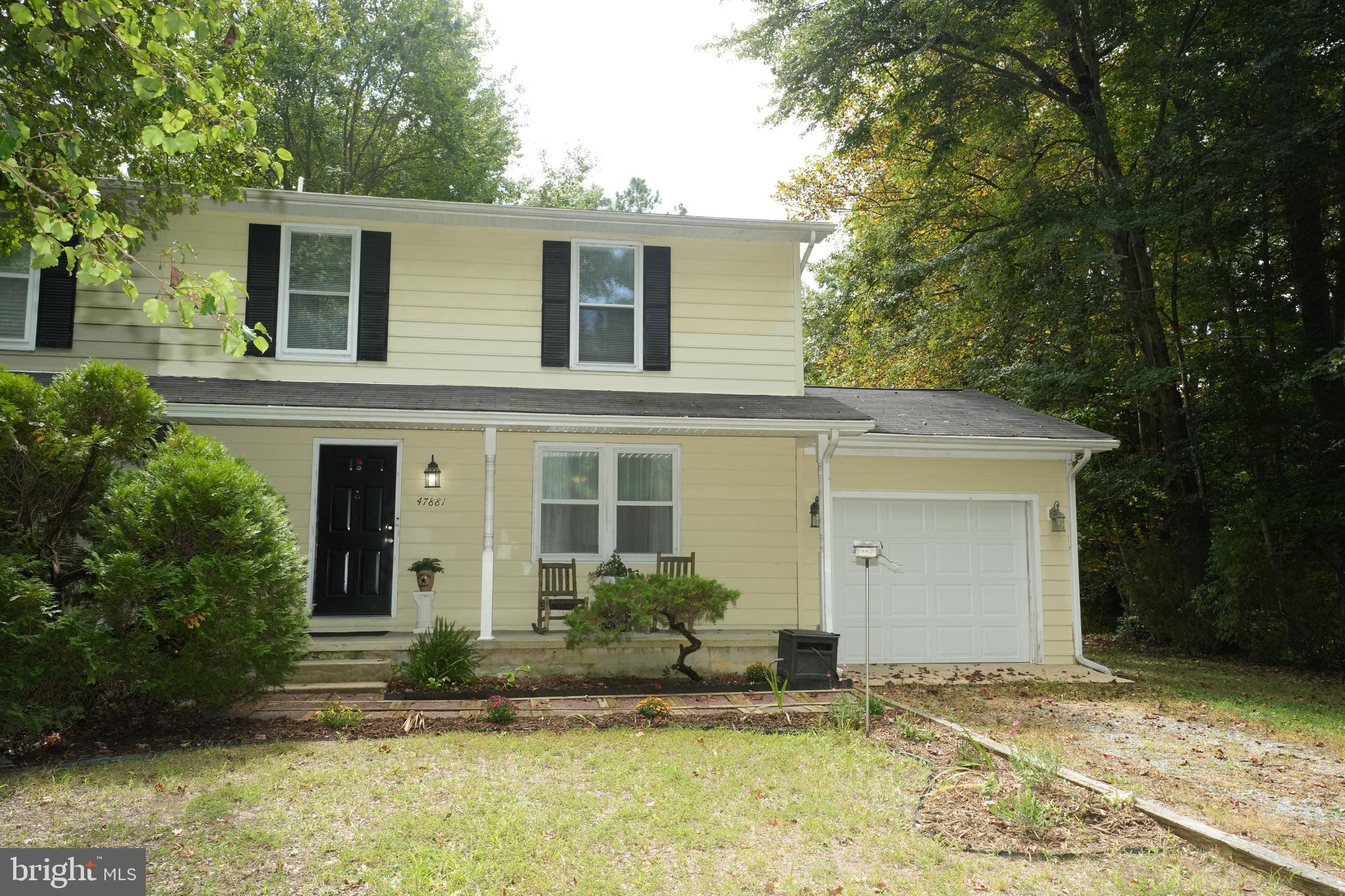 Remodeled duplex with close proximity to gate 3 at Pax River.  3 bedroooms, 2 baths, 1 car garage!  Newly remodeled kitchen & bathroom.  Stainless appliances, soft close cabinets, quartz counters, tiled backsplash, under cabinet lighting.   Vinly plank flooring.  Freshly painted.   Main level has radiant floor heat.  Upstairs has electric baseboard.  CAC.  Shed.  Ready for occupancy.