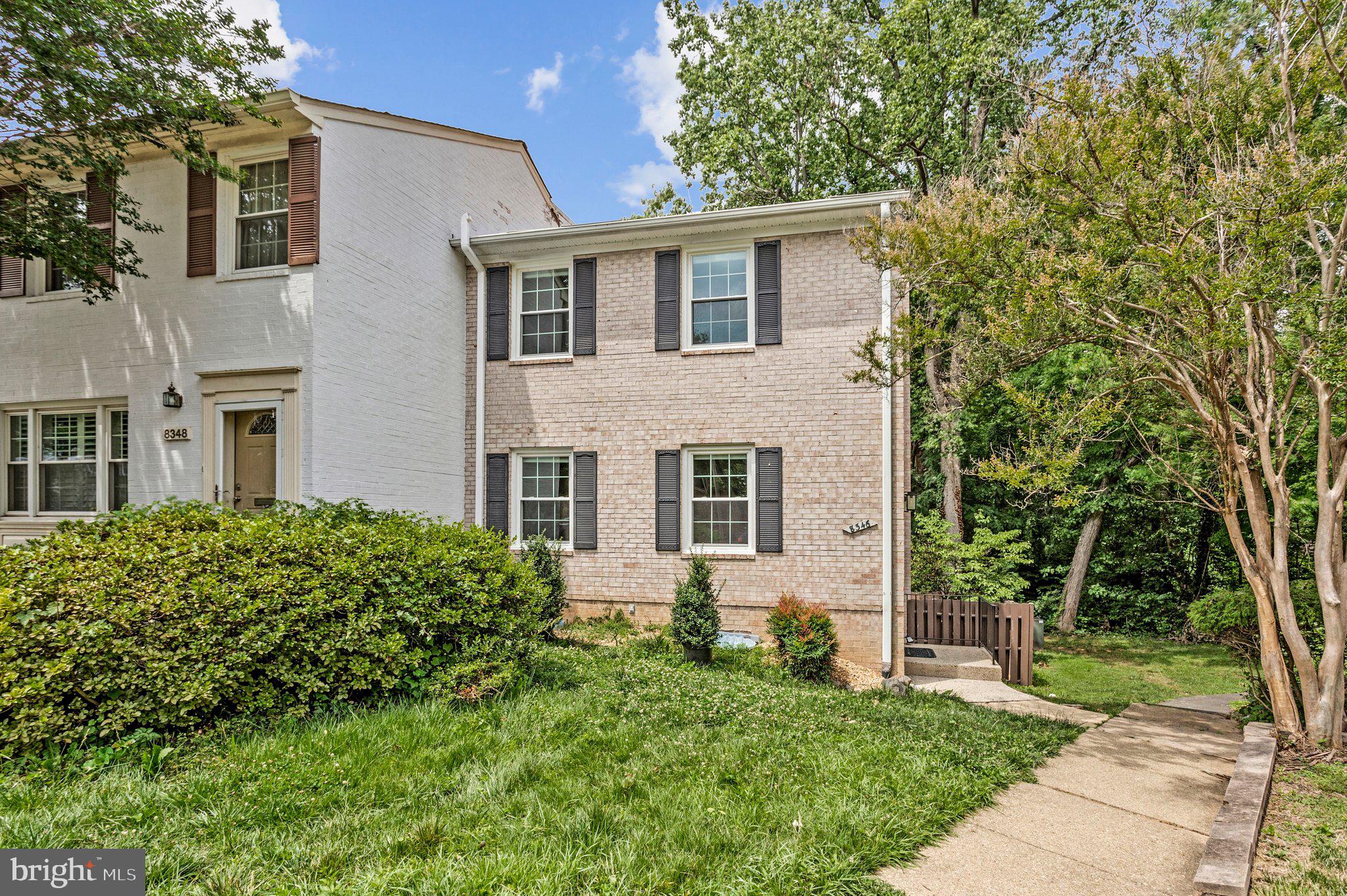 Welcome to this beautifully renovated end-unit, three-level brick townhome in the highly desirable Strathmeade Square community! This spacious 4-bedroom, 3.5-bath home offers one of the largest, privately fenced backyards in the neighborhood, backing to peaceful woods and a scenic walking trail for exceptional privacy.
The updated white kitchen is a standout, featuring gorgeous stone countertops, soft-close cabinetry, pull-out trash storage, a newer dishwasher, and a brand-new oven—perfect for everyday living and entertaining.
Nearly every major improvement has already been completed, including all 3.5 bathrooms completely remodeled, new windows, a new roof, and a newer HVAC system, providing outstanding value and peace of mind.
The fully finished walkout basement level includes a bedroom and full bath, making it ideal for guests, an in-law suite, or a private home office.
Step outside to a beautifully landscaped backyard designed for entertaining or relaxing. Larger than most in the community, this private outdoor retreat is fully fenced and backs to woods instead of neighboring townhomes.
Residents enjoy fantastic community amenities, including two playgrounds, a basketball court, an outdoor pool, and a pool clubhouse. The HOA fee includes trash and recycling service.
Situated on a quiet cul-de-sac, the home includes one assigned parking space directly in front, plus one parking permit for a second vehicle, with abundant guest parking available nearby.
This move-in-ready home combines tasteful updates, exceptional privacy, and an unbeatable location—don't miss this rare opportunity! Just minutes from Inova Hospital (1 mile), I-495 (1 mile), Mosaic District (2 miles), Dunn Loring Metro (3 miles), Eakin Community Park (.4 miles) and Pine Ridge Park (.6 miles).