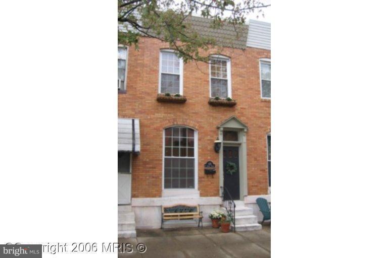 Terrific fully renovated home featuring an inviting exterior, open floor plan, bamboo flooring in LR & DR, gourmet kitchen w/slate flooring, exposed brick walls, contemporary open staircase, upgraded lighting, spacious designer bath w/jetted tub and separate shower, exterior deck & lovely patio/garden. Conveniently located near Hopkins Bayview Hospital, major highways, institutions, & restaurants.