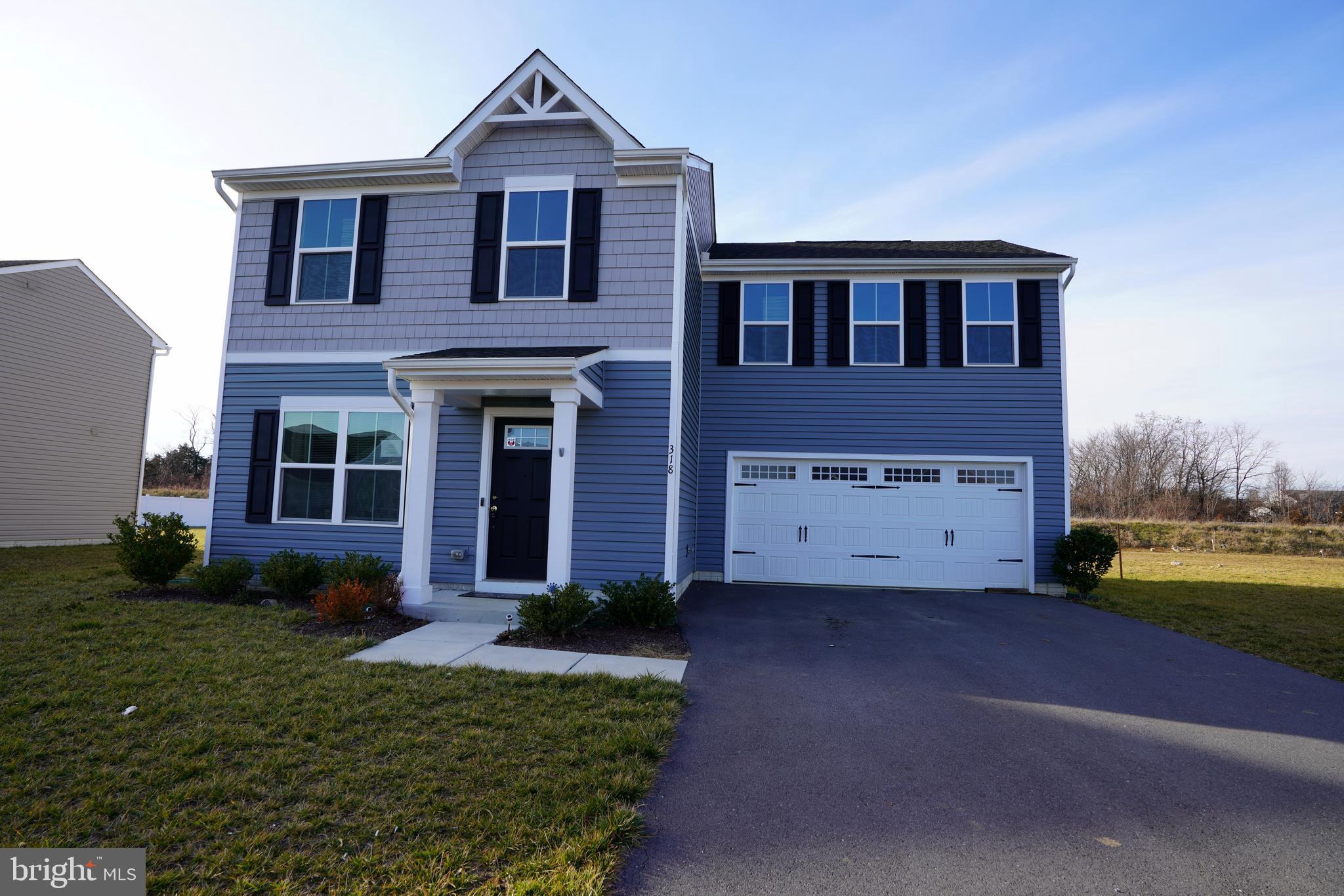 4 Bedroom 2 1/2 bath colonial conveniently located in the sought-after community of Chandlers Glenn. Community features spacious common grounds, tot lot & dog park.  Home features a spacious open floor plan on 1st floor and 3 bedrooms with walk-in closets on second.  Laundry room is conveniently located on second floor as well.
