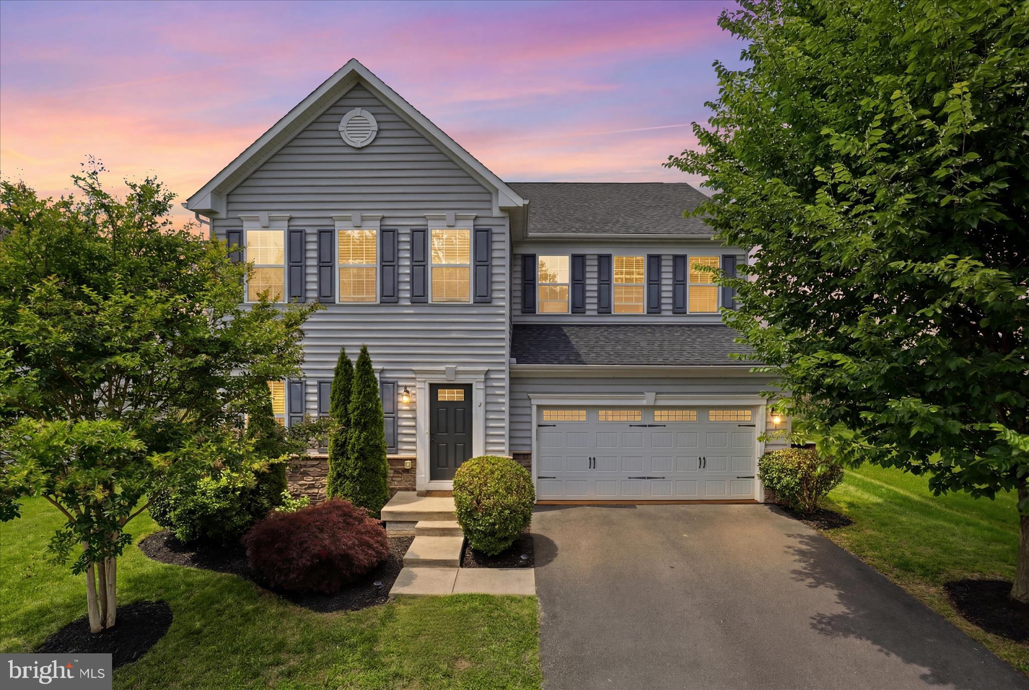 Impeccably maintained and thoughtfully updated, this spacious single-family home offers 5 bedrooms, 3.5 baths, and 5036 finished square feet across three beautifully designed levels. One of the largest models in the community. The heart of the home is the expansive kitchen, featuring stainless steel appliances, an oversized walk-in pantry, and a large center island that opens seamlessly to the family room, creating the perfect space for everyday living and entertaining. A convenient mudroom just off the kitchen provides an ideal drop zone, while new flooring adds style and durability throughout the main level.

Upstairs, every bedroom features a walk-in closet, including the spacious primary suite with two large walk-in closets. The upper level offers additional flexible living space with a loft, laundry room, and storage closet.

Designed for both indoor and outdoor enjoyment, the fully fenced backyard features a deck with stairs leading to a stone paver patio and built-in fire pit area, creating a perfect setting for gatherings with family and friends. The finished lower level is the dream basement, which expands your living space with a large recreation area, bedroom, full bath, bar, and substantial unfinished storage. As an added bonus, the high-end pool table, and pool table accessories, including chairs, convey with the home. The one-of-a-kind two-car garage is finished with stamped concrete with hardwood finish, fully painted and recess lights, ideal

A rare combination of space, storage, updates, and functionality, this home is ready to enjoy from day one.