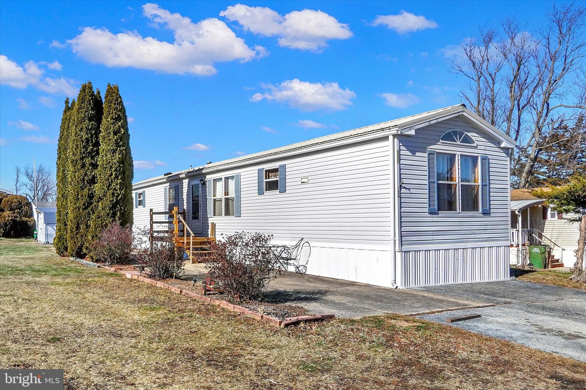Welcome to 124 Gateshead Dr, nestled in the charming town of Stewartstown, PA within the sought-after Red Lion Area School District. This cozy home offers comfortable living with 2 bedrooms and 1 bathroom, perfect for those seeking simplicity and convenience.

As you step inside, you're greeted by a spacious living room adorned with large windows that flood the space with natural light, creating a warm and inviting atmosphere. The wooden materials throughout add a touch of rustic charm, enhancing the home's cozy appeal.

The functional layout provides ample space for relaxation and entertainment, making it ideal for both everyday living and hosting gatherings with friends and family. The well-appointed kitchen offers convenience with its efficient design and plenty of storage options.

Step outside to discover the spacious yard, offering endless possibilities for outdoor enjoyment and recreation.

Don't miss your chance to make this charming and affordable property your own.