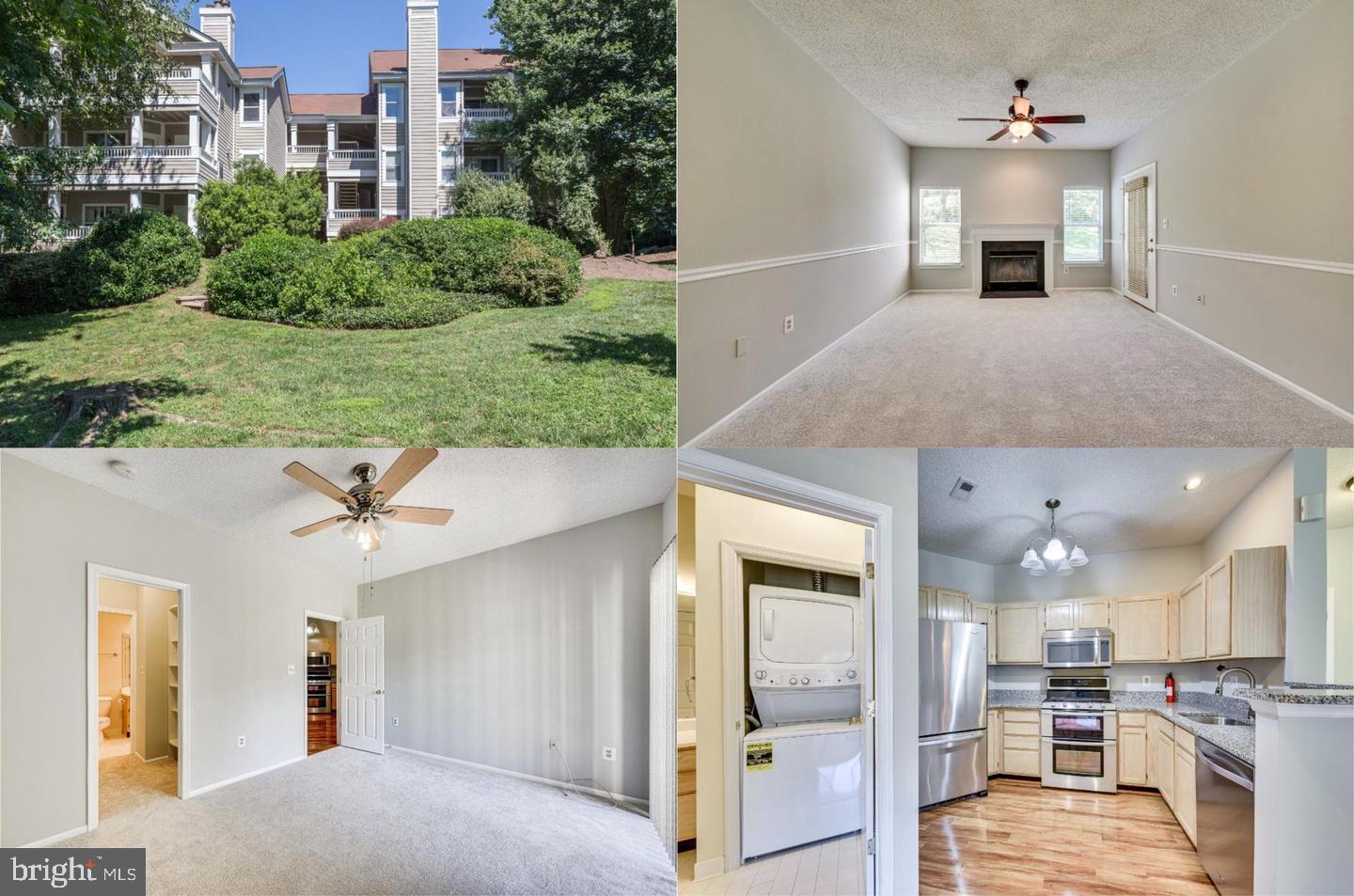 This Open/Bright 1-bedroom, 1-bath patio condo, nestled in the sought-after Sanderling community, offers a perfect blend of comfort, style, and convenience. Backing to a serene open common area, this home features a private covered patio, an open floor plan, 9’ ceilings, decorative moldings, and a cozy fireplace. Freshly Painted, Granite counters, and Stainless Steel Appliances and a New Washer/Dryer. New HVAC System 2021, New Water Heater 2021.

Large windows flank the inviting fireplace, creating a warm and welcoming ambiance. The living area flows seamlessly to the private patio, where you can relax while overlooking lush greenery and a peaceful picnic space—ideal for entertaining or unwinding.

The spacious primary bedroom features a ceiling fan, sliding glass doors to the patio, a walk-in closet with custom built-ins, and private access to the full bath. The bath is nicely appointed with a large vanity and tub. A laundry closet with a stackable washer and dryer adds convenience to this well-designed home.

Additional perks include an assigned parking space, ground-level entry with no stairs, and included water and sewer fees. Located in a peaceful residential setting, this condo offers unbeatable access to Route 29, Route 28, I-66, and the Fairfax County Parkway, placing you minutes from premier shopping, dining, and entertainment.

The Sanderling community boasts fantastic amenities, including an outdoor pool, a clubhouse with party and meeting rooms, a fitness center, picnic areas, walking/jogging paths, a scenic pond, and more.

This home is the perfect combination of tranquility and vibrant community living—don’t miss this incredible opportunity!