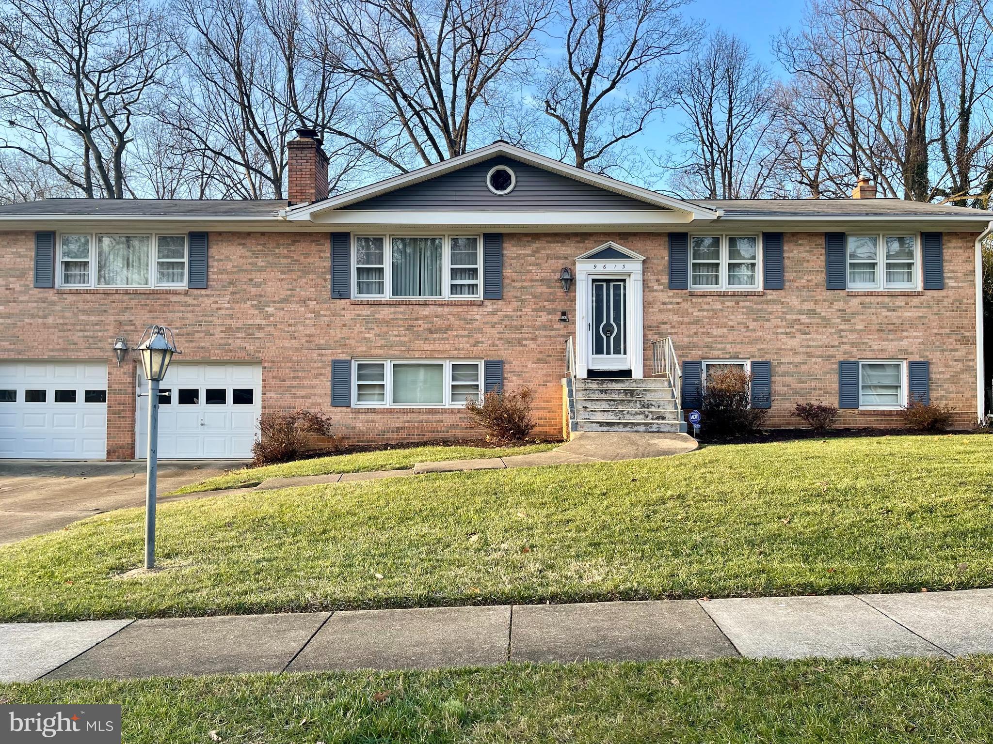 Exceptionally large split foyer located in popular Caltor Manor offering 5 bedrooms and 3 full baths.  Home has great bones so bring your vision as you tour the spacious room sizes including living room, formal dining  room, eat-in kitchen, huge family room with wood burning fireplace, a lower level rec room with 2nd kitchen and fireplace plus a screened in porch overlooking the private back yard. A meticulously maintained 10,000 sq ft lot and 2 car garage are within easy access to commuter routes, National Harbor, DC, Andrews and Bolling military bases and Old Town Alexandria. Estate Sale. Property is sold in "as is" condition.