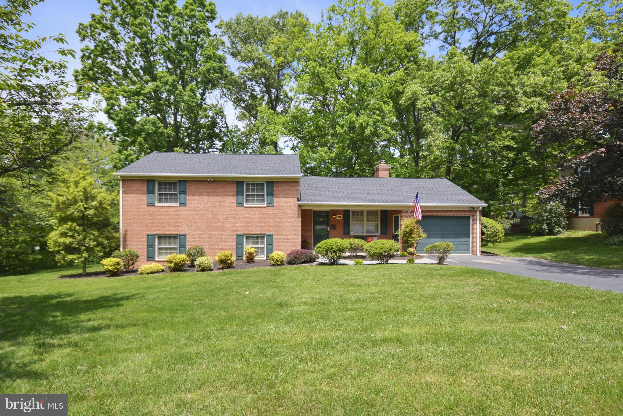Gorgeously renovated all brick 4-level split! This home is more than just move-in ready new roof, new carpet, new kitchen island, appliances, granite, sink, and fixtures, updated bathrooms, refinished hardwoods, fresh paint and much more! LL bonus area can be used as rec room, office, 4th bdrm, etc. Relax on your screened porch that overlooks a beautiful level lot. Garage w/attic storage space too