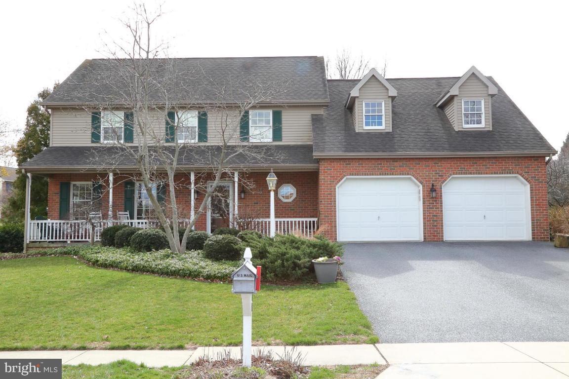 Location is everything, don't miss this one.  Situated in The Maples in Leola. This Colonial features lovely family room with brick wood burning fire place open to the kitchen and dining room.  There are nice touches all around, fresh paint, formal dining and living rooms. Features 3 bedrooms and a large master bedroom suite w/ sitting area. Spa like bathroom with heated tiled floor and walk in shower. Private back yard for entertaining and