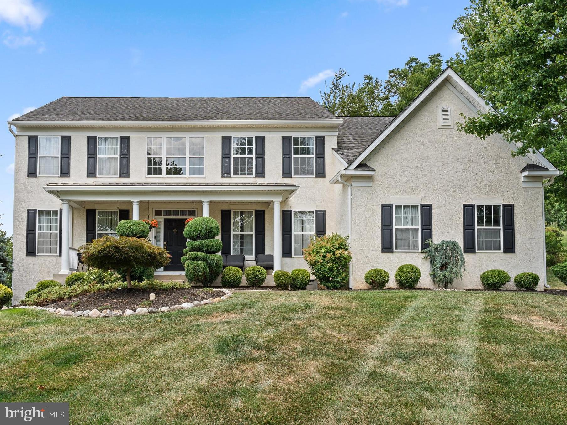 Are you searching for the perfect home with a private in-law suite or a fully separate living area, complete with its own kitchen? How about playing pickleball or tennis without ever leaving your driveway? Welcome to 707 Tatum Lane, in the highly desirable community of Wainwright at Whitemarsh where modern luxury meets timeless charm. Nestled at the end of a quiet cul-de-sac on a premium lot that backs to serene woods, this thoughtfully expanded and beautifully updated home is designed for both comfortable living and unforgettable entertaining. Boasting 4 spacious bedrooms (plus a 5th in the fully finished walk-out basement), 3.5 bathrooms, and countless upgrades, this home is truly one of a kind. Imagine hosting friends and family on the newly added 1,900-square-foot Azek multi-level deck that effortlessly blends indoor and outdoor living. Love to play sports? The expanded driveway features a Bakko Rebound Wall, perfect for pickleball or tennis enthusiasts. Step inside to discover a new dream gourmet kitchen, fully equipped with top-of-the-line GE Café appliances, sleek premium granite countertops, a modern herringbone backsplash, updated cabinetry, stylish lighting, and new tile flooring. From there, bask in the natural light of the stunning sunroom addition, which offers gorgeous views and seamless access to the deck. Practicality meets elegance with a newly designed custom mudroom, complete with individual closets for each resident to keep everything tidy, and a conveniently located first-floor laundry room addition to make laundry day a breeze. The lower level is its own private paradise, offering everything you need in one space: a full kitchen, media room, flexible office/gym area, an oversized full bathroom, a spacious bedroom, and ample storage in the unfinished utility room. It’s the perfect spot for guests, extended family, or a personal retreat. Upstairs, the oversized primary suite offers a luxurious escape, featuring two generous walk-in closets and a brand-new spa-like en-suite bathroom. This home doesn’t stop at the indoors—there’s plenty of outdoor space inviting you to relax, play, and create lifelong memories. And, as a hidden bonus, the listed square footage doesn’t even include the extra space added by the sunroom and laundry room. 707 Tatum Lane is more than a home—it’s a lifestyle, offering the perfect balance of luxury, functionality, and warmth. Don’t miss your chance to make this incredible property your own. Schedule a showing today and start the next chapter of your life in a home that has it all!