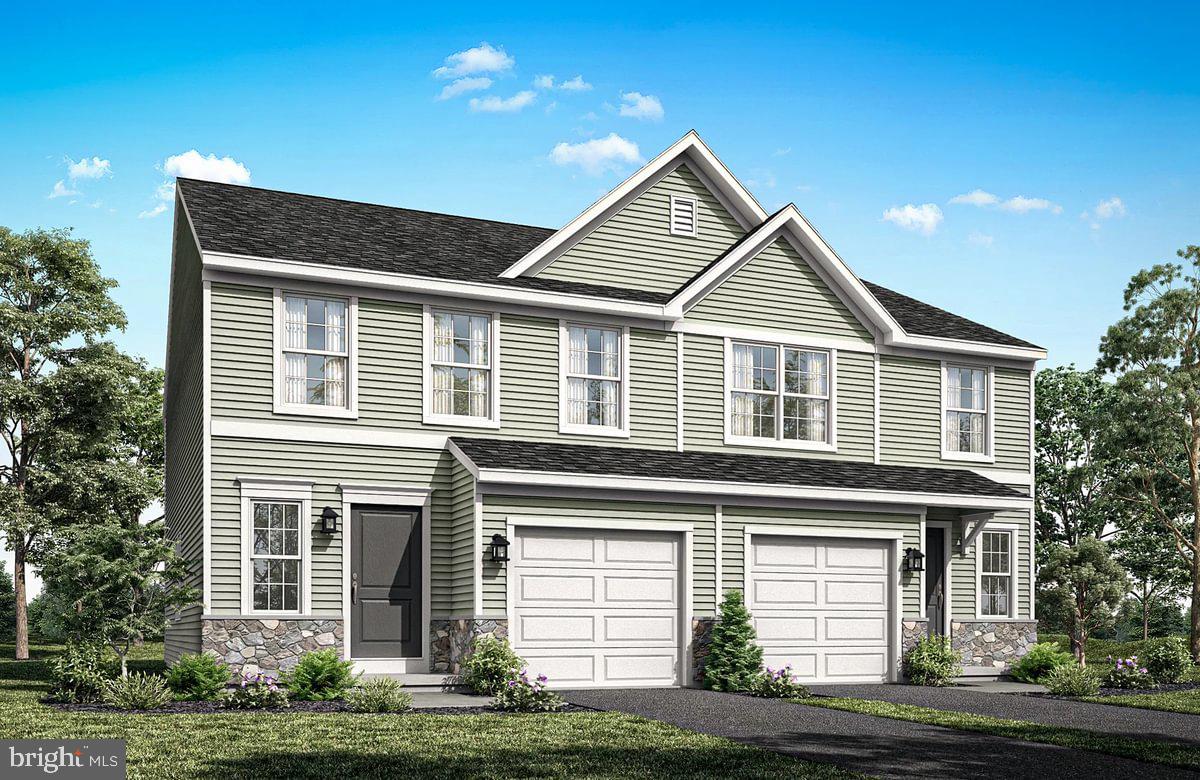 Welcome home to Homesite #31 in Deerfield, a Quick Move-In Rose plan ready to welcome its new homeowner. Step inside to a bright, open family room that flows into a kitchen designed for gathering, with an island layout, upgraded cabinetry finished with cove crown molding, quartz counters, and a tiled backsplash that ties it all together. The breakfast room's double window box bay fills the space with natural light, perfect for morning coffee. Upstairs, the Owner's Suite offers a peaceful retreat with a double bowl vanity and a 60" tile shower with seat, while a second-floor expansion gives the additional bedrooms extra breathing room. Downstairs, a finished lower level with a full bath adds flexible living space for guests, a home office, or a cozy retreat. With upgraded lighting throughout, an Encode smart deadbolt and LiftMaster garage door opener with myQ connectivity for added peace of mind, and the backing of the Berks Homes 10-Year Limited Home Warranty, this home is ready for its next chapter at 725 Fawn Way. Photos and renderings may include options and upgrades not reflected in the list price and may have been enhanced or virtually staged. Subdivision assessment is pending; taxes will be based on the improved lot and home.