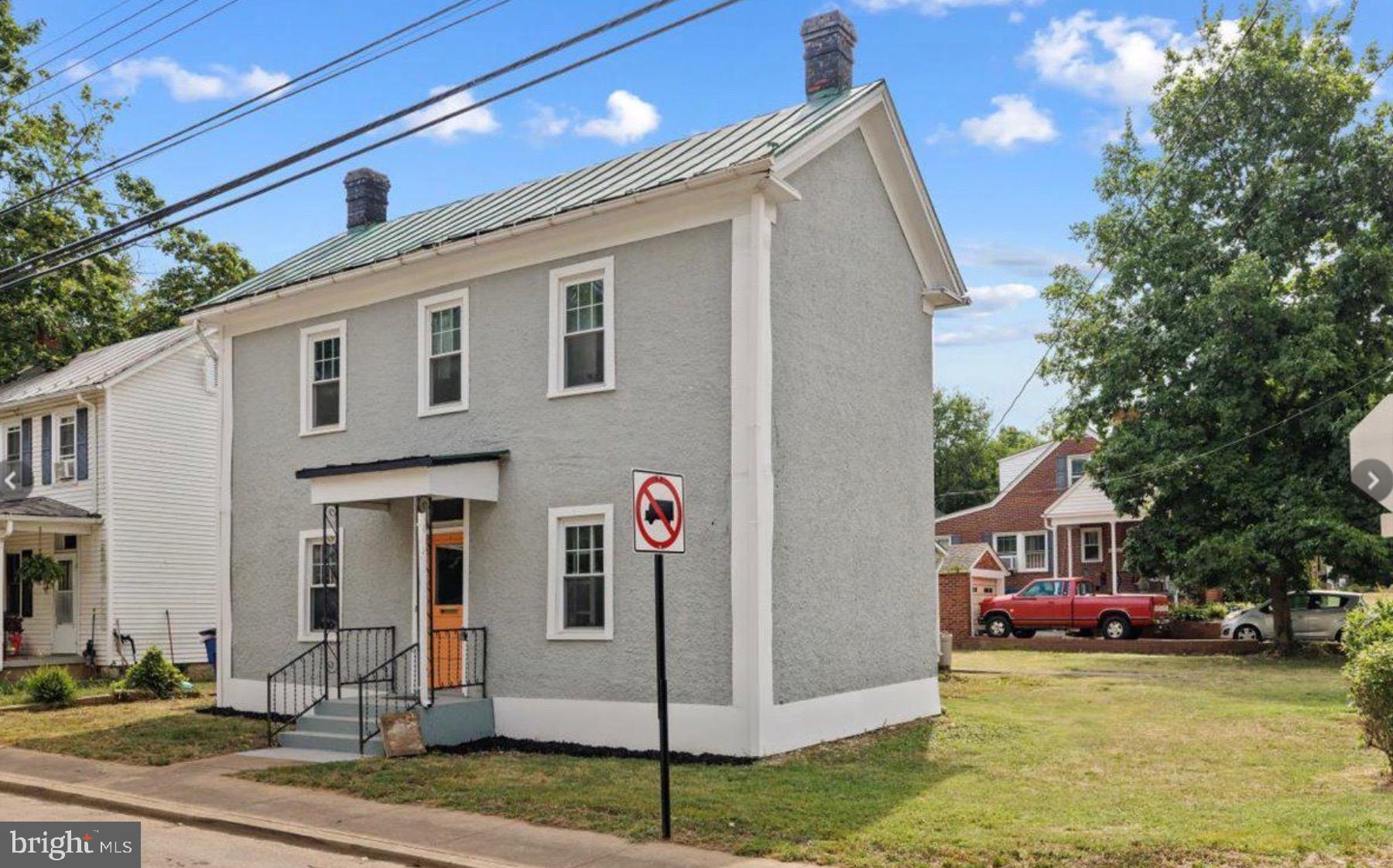 PICTURES COMING FRIDAY!  OPEN HOUSE on SUNDAY, 2:00-4:30. Nestled in the heart of downtown Front Royal, this charming 3-bedroom, 1-bath home blends timeless character with thoughtful modern updates. Located just a short stroll from local shops, restaurants, parks, and everyday conveniences, this property offers the perfect opportunity to enjoy small-town living in a highly desirable location. You will be welcomed by a new front door. Inside, you’ll find a freshly repainted interior filled with warmth and charm. The updated kitchen features stainless steel appliances, along with a newer washer, dryer, and hot water heater for added convenience. The main level offers durable and stylish luxury vinyl plank and tile flooring, while the upstairs showcases original hardwood floors that add classic character and authenticity to the home. Selling AS-IS! Whether you are a first-time buyer, investor, or someone looking for a home with historic charm and future potential, this property offers endless possibilities. Don’t miss your opportunity to own a special piece of Front Royal history in an unbeatable downtown location!