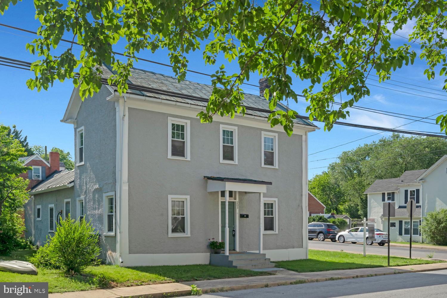 OPEN HOUSE on SUNDAY, 2:00-4:30. Nestled in the heart of downtown Front Royal, this charming 3-bedroom, 1-bath home blends timeless character with thoughtful modern updates. Located just a short stroll from local shops, restaurants, parks, and everyday conveniences, this property offers the perfect opportunity to enjoy small-town living in a highly desirable location. You will be welcomed by a new front door. Inside, you’ll find a freshly repainted interior filled with warmth and charm. The updated kitchen features stainless steel appliances, along with a newer washer, dryer, and hot water heater for added convenience. The main level offers durable and stylish luxury vinyl plank and tile flooring, while the upstairs showcases original hardwood floors that add classic character and authenticity to the home. Selling AS-IS! Whether you are a first-time buyer, investor, or someone looking for a home with historic charm and future potential, this property offers endless possibilities. Don’t miss your opportunity to own a special piece of Front Royal history in an unbeatable downtown location!
