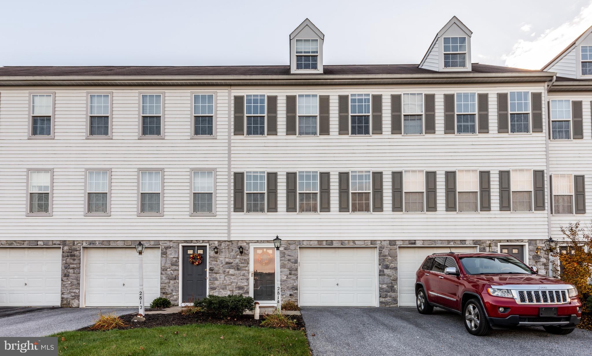 Check out this move-in ready townhome in Hearthridge! This 3BR/1.5BA home has been freshened up with some new paint & flooring materials, plus it has some newer appliances (all of which will be included in the sale). Main floor has Kitchen with dining area that leads out to an oversized deck off the back of the home. The deck has recently been given some love so you can enjoy relaxing on it! Convenient half bath with laundry on this level. Upstairs you'll find 2 bedrooms & a full bath. In the master bedroom you have access to the top level where there is a potential 3rd bedroom. This room is currently set up as an extension to the master bedroom giving it a loft feel- your getaway space! Oversized 1 car garage for plenty of storage space.  This home is the perfect opportunity to buy a home in the popular Central School District instead of renting. You ll appreciate the maintenance free living with lawn care & snow removal taken care of by the HOA. Located in a convenient area close to schools, shopping, restaurants- everything you need! These homes sell quickly- schedule your showing asap!