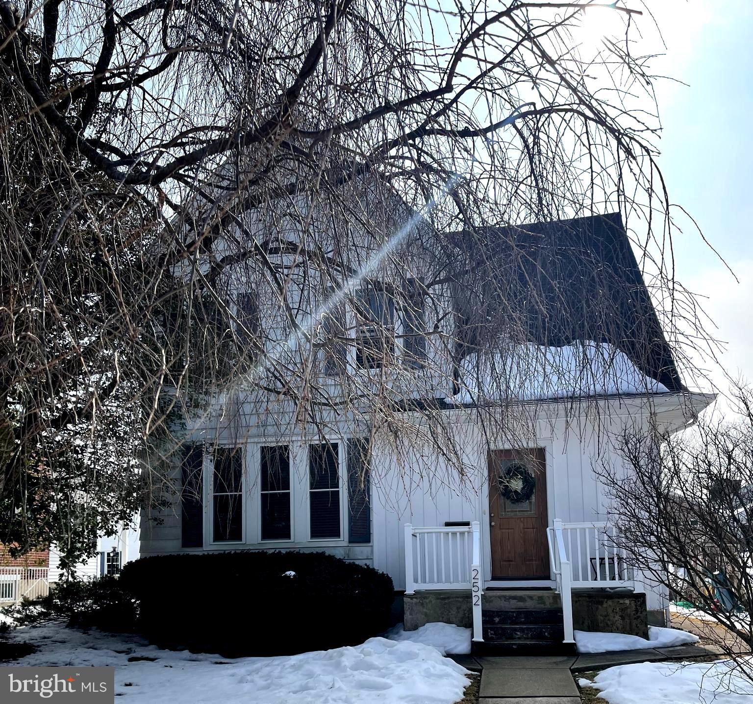 Located in the heart of the Hershey Village, this charming home has loads of curb appeal. The light colored wood floors and ample windows throughout make this home bright. Friends and family will want to gather in the spacious eat-in kitchen. Stainless steel appliances and a walk-in pantry will help with meal preparation. The island offers a place to enjoy a quick meal or complete homework. Watch the big game or hang out with friends in the living room. A half bath rounds out the first level.  Retire to the large primary bedroom which can accommodate a king size bed.  The attached, updated ensuite has a walk in shower. There are two good size bedrooms and another full bath on this level. The laundry room is conveniently  located on this level. Store seasonal items and holiday decor in the unfinished lower level. Enjoy outdoor living? The back patio will be the place for you. Host a barbecue or play a game of catch in the backyard. The garage will save you from scraping ice and snow from your vehicle. Walk to the desirable Hershey/ Derry Township Schools and in-town shops and restaurants.  Located less than 3 miles to Hershey Medical Center! This move-in ready  home is waiting for you!