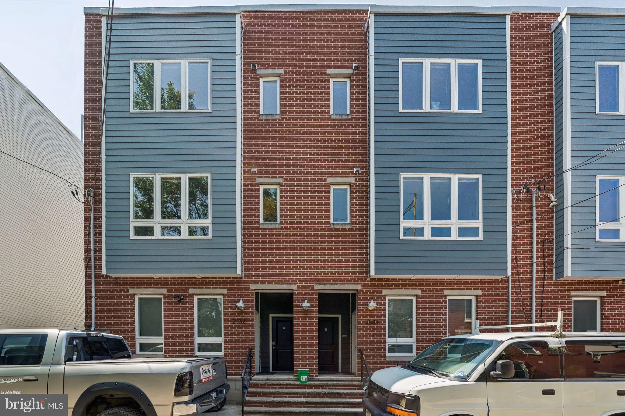 Rare opportunity to acquire a portfolio of four newer-construction duplexes offered together in one of Philadelphia's fastest-growing neighborhoods. Built between 2019 and 2021, these low-maintenance investment properties are being sold as a portfolio, with a minimum purchase of three duplexes required, offering excellent scalability for investors looking to expand their holdings.

Each duplex consists of two well-appointed units:

The upper unit features 2 bedrooms, 2.5 bathrooms, a spacious 21-foot-wide open-concept layout, hardwood flooring throughout, quartz countertops, stainless steel appliances, a full-size in-unit washer and dryer, generously sized bedrooms, a primary suite with an en-suite bath, and exclusive access to a private rooftop deck.

The lower unit offers 2 bedrooms and 2 bathrooms with an open floor plan, hardwood floors, abundant natural light, a modern kitchen with white cabinetry, quartz countertops, stainless steel appliances, a full-size in-unit washer and dryer, spacious bedrooms, a primary suite with an en-suite bath, and a private rear patio.

This fully leased portfolio has experienced consistently high occupancy with an exceptionally low vacancy rate, providing immediate, reliable cash flow. Current rent roll and lease terms are available upon request.

Ideally located just minutes from the University of Pennsylvania, Drexel University, and Center City, the properties are convenient to Philadelphia's top employers, restaurants, shopping, and cultural attractions.

Generating $192,600 in gross annual rental income, this turnkey portfolio combines strong in-place cash flow, newer construction, low maintenance, and long-term appreciation potential. Whether you're completing a 1031 exchange or looking to scale your multifamily portfolio, this is an exceptional opportunity to acquire multiple stabilized assets in a single transaction.