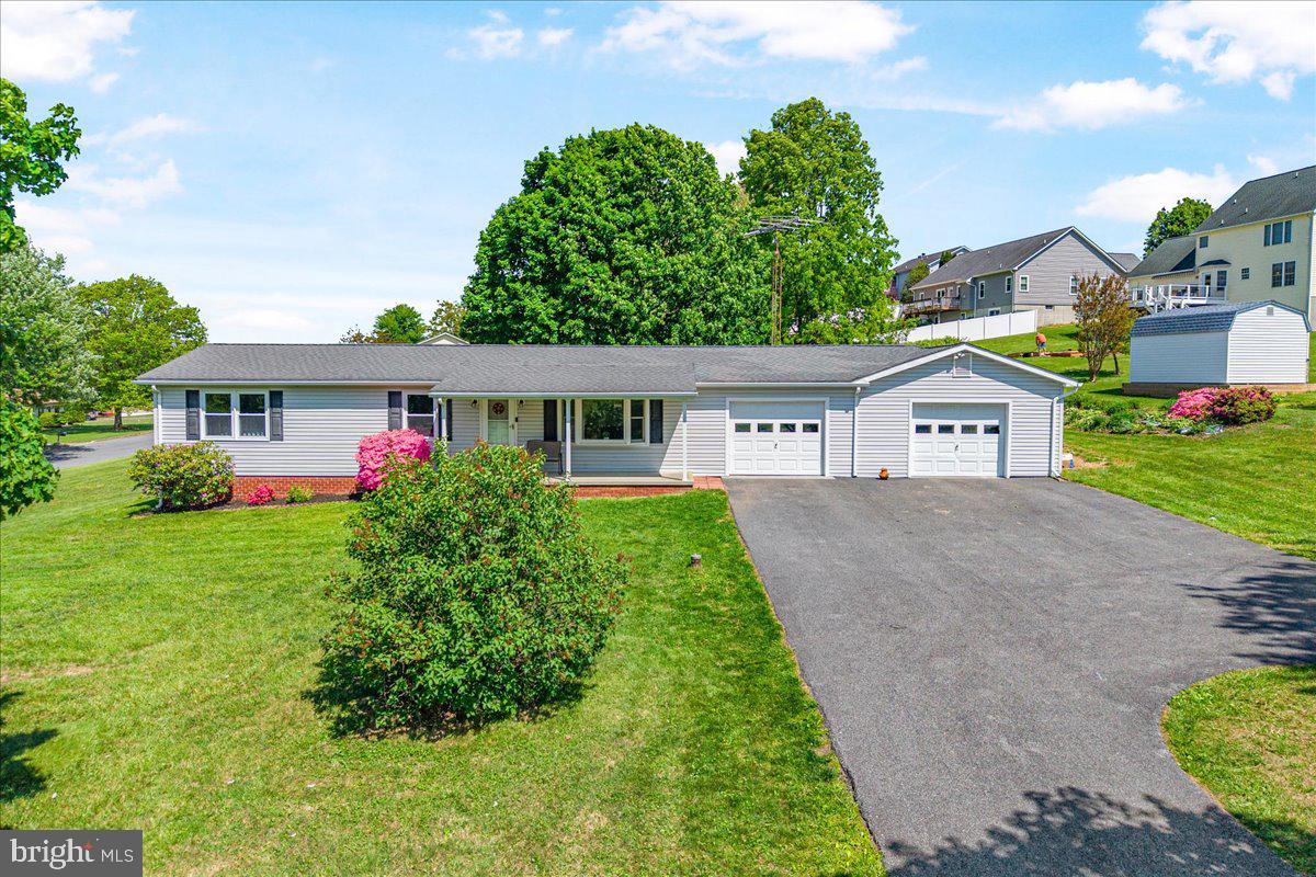 Welcome to this well-maintained 3-bedroom, 2 full bathroom rancher situated on a spacious .97-acre corner lot in Thurmont. Offering approximately 1,800 square feet of living space, this home provides convenient one-level living with a functional layout and comfortable flow.

Located just across from a beautiful peach orchard and in close proximity to an established neighborhood, this property offers a unique balance of privacy and convenience—with no HOA.

Recent updates and major systems include HVAC (2016), roof (2014), radon mitigation system (2015), and a septic system pumped in February 2026. Additional improvements include updated bedroom and hallway flooring (2016), new living room flooring and trim (2023), and a new washer and dryer (2022). The home also features a sump pump for added peace of mind.

Exterior highlights include an attached 3-car garage and ample outdoor space, ideal for a variety of uses.

This property offers a great opportunity for buyers seeking one-level living, space, and a scenic setting in a convenient location.