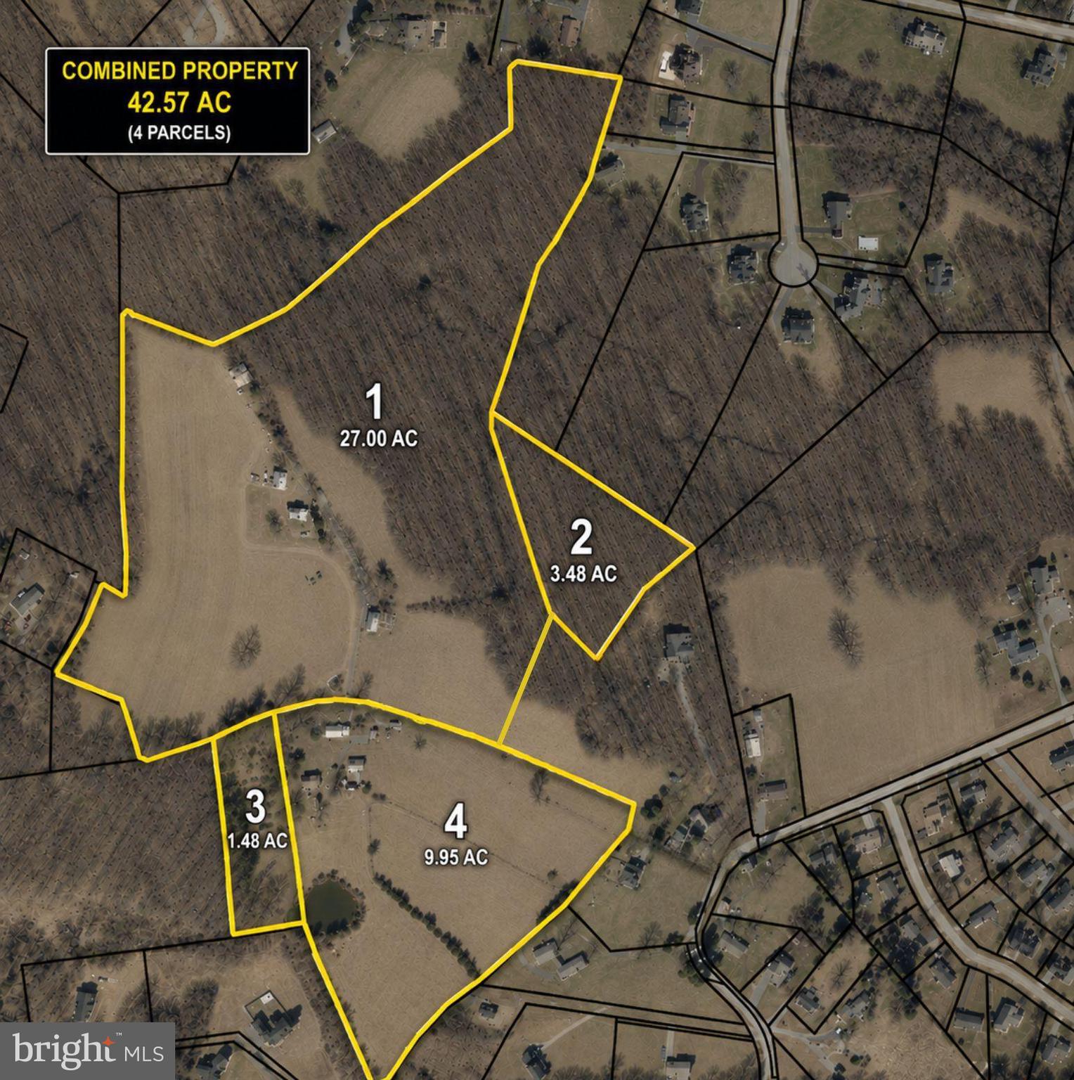 7900B Old Receiver Rd is part of a unique four-parcel estate offering, with all four parcels being sold together in as-is condition. Together, the properties encompass approximately 42.57± acres and are zoned R1, presenting a rare opportunity to own a picturesque rural property in Frederick County. Offering an exceptional blend of open farmland, wooded acreage, and natural beauty, this property is well suited for a private estate, family compound and/or long-term investment  with R1 zoning.  Conveniently located with access to major commuter routes while maintaining a peaceful countryside setting, this unique offering provides the space, flexibility, and rural character that are becoming increasingly difficult to find in today's market. See documents for Tax ID numbers for parcels