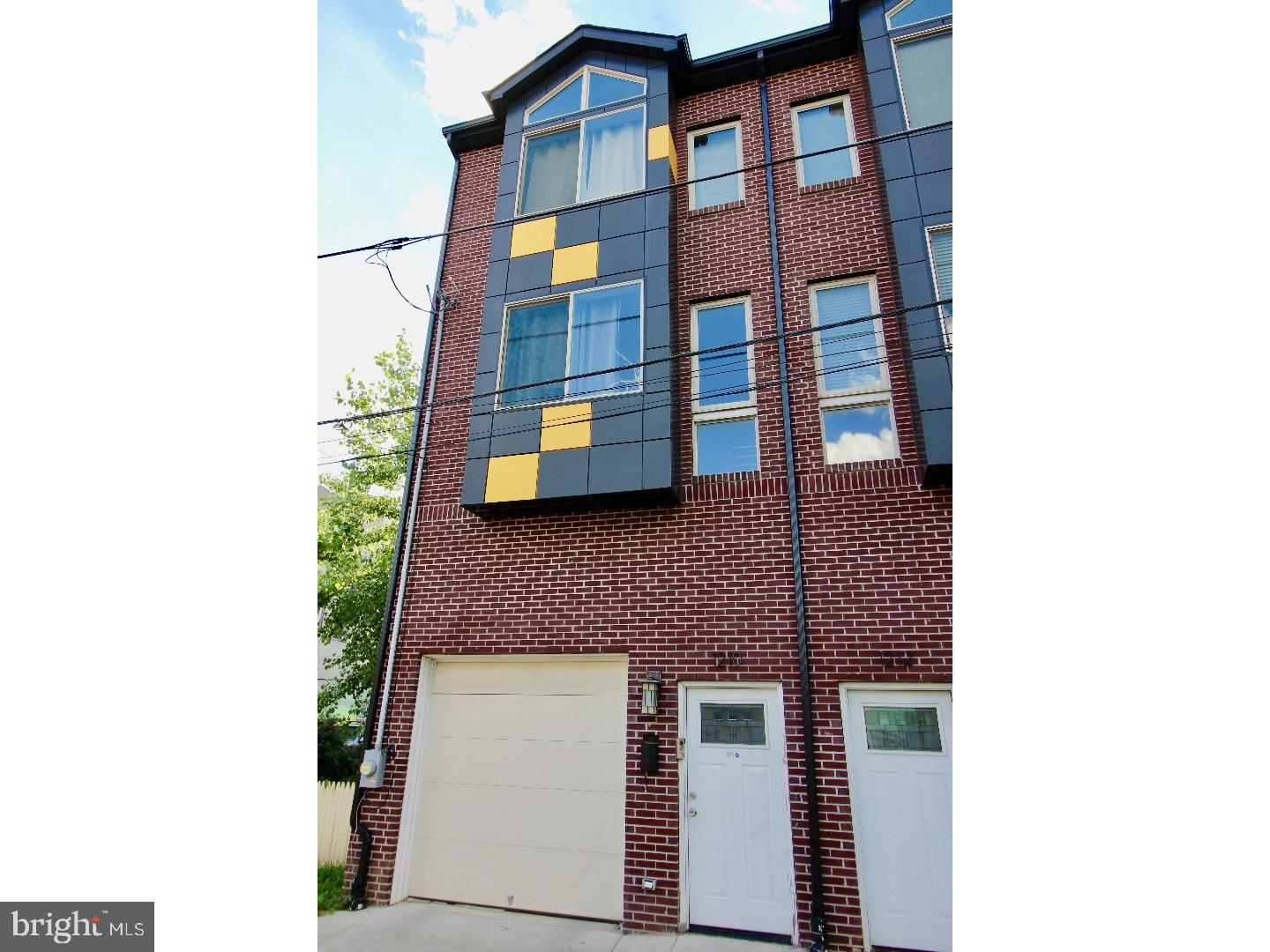 3 years young luxury townhome in NoLibs with all the amenities!  Open floor plan, 1 car garage & 1 car parking hardwood floors, recessed lighting, dual zone high efficiency HVAC, & no shortage of living space! Ground floor will have a rear bedroom, fitness room or guest room with walk out sliding glass door to rear patio. Main level offers oversized living room, formal dining room and chef's kitchen complete with granite countertops, stainless steel appliances and a convenient sliding glass door to private deck. 3rd floor features utility room with washer and dryer, a 2nd bedroom with private full bathroom and your master suite with bathroom boasting his and hers sinks and stall shower. 3rd floor stairs to main roof deck where you will enjoy uninterrupted center city skyline views.  Full finished basement to ensure ample storage, house mechanicals, and offer additional living space.  This home is perfect for a growing family or roommates needing private space.  Equipped with ADT security smart system  Only 3 homes on this block, ultra quiet location, yet close to all the attractions!