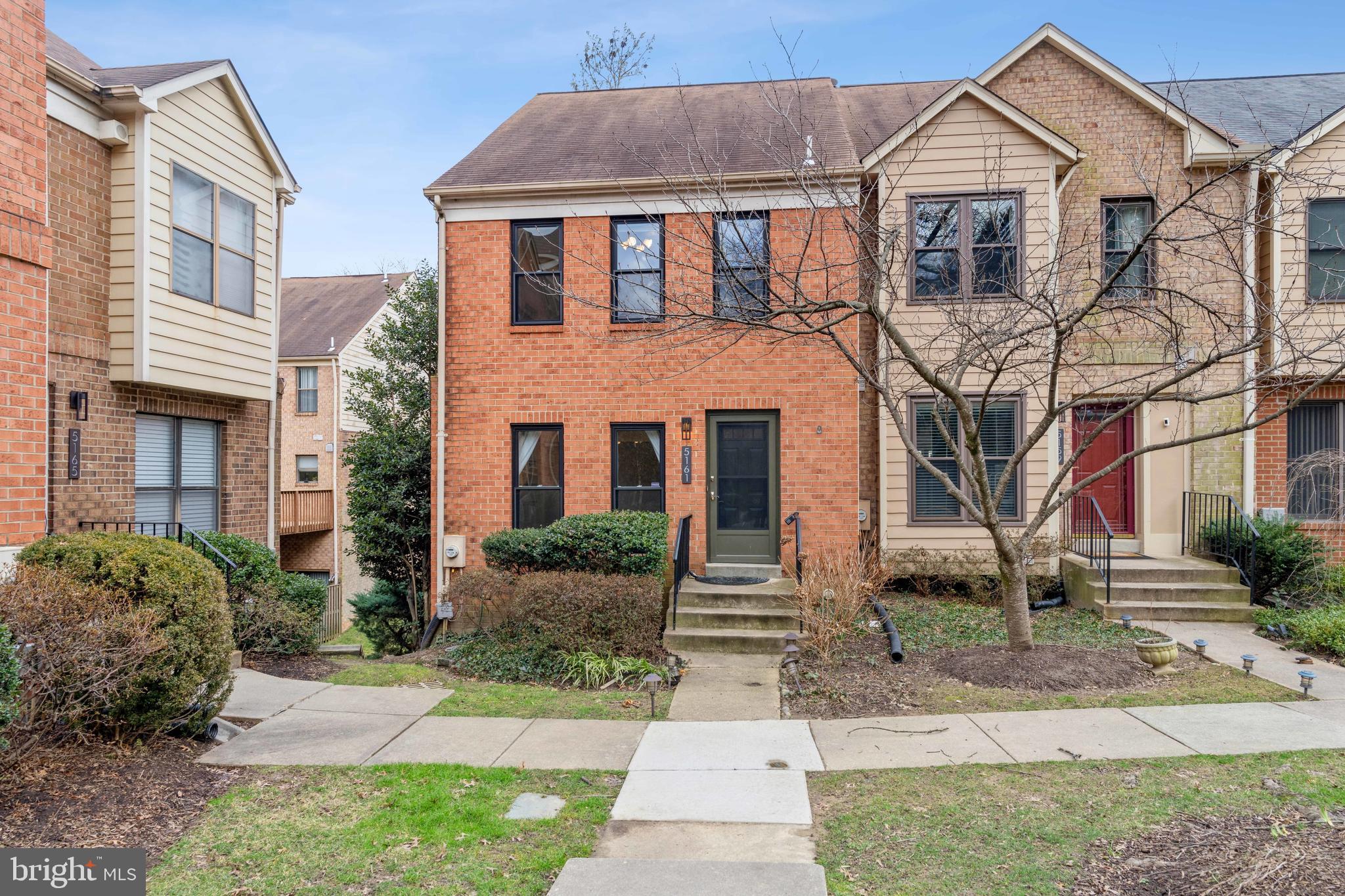 Welcome to this beautiful end-unit townhome tucked away in peaceful Grosvenor Mews.  Main level features include the open living & dining rooms, the updated kitchen with an extended built-in breakfast table, all adjacent to the wonderful deck, and the newly renovated powder room.  The recently installed recessed Smart lighting in the living and dining rooms is a great add-on!  The upper level has two generously sized bedrooms with newly renovated ensuite baths.  The finished lower level showcases a large rec. room complete with fireplace and access to the cute patio, and a powder room, comfortable laundry area, and new water heater.  Super convenient location 1/2 mile from the Grosvenor metro station.  Close to Strathmore Music Center, NIH & Walter Reed National Military Medical Center, and quick access to shopping and dining in Rockville and Bethesda, and major commuter routes. Sorry, no pets allowed.