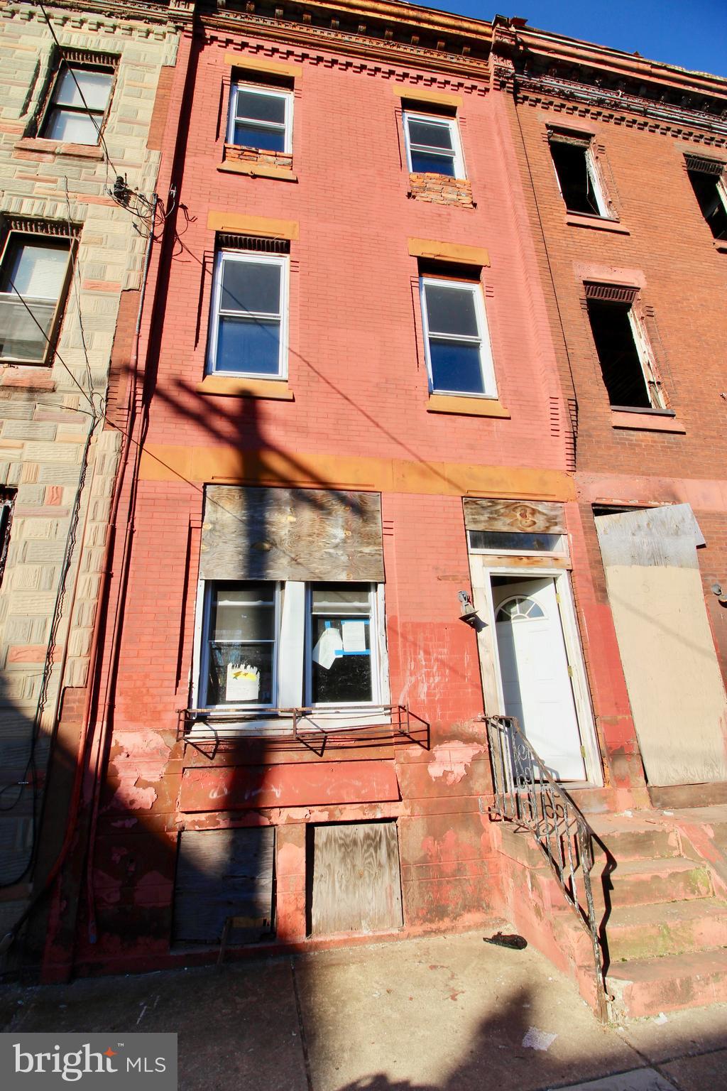 Investment opportunity.   Two side by side, huge, 3 story shells being sold together as a package deal only.  Houses are total shells and need 100% renovation.  These are not assignment deals, clear titles.  Cash offers only, fast close.  Being sold in 100% "as-is" condition.  Buyer responsible for City Cert.  No seller financing.  Price is 55k EACH, 110k package deal.