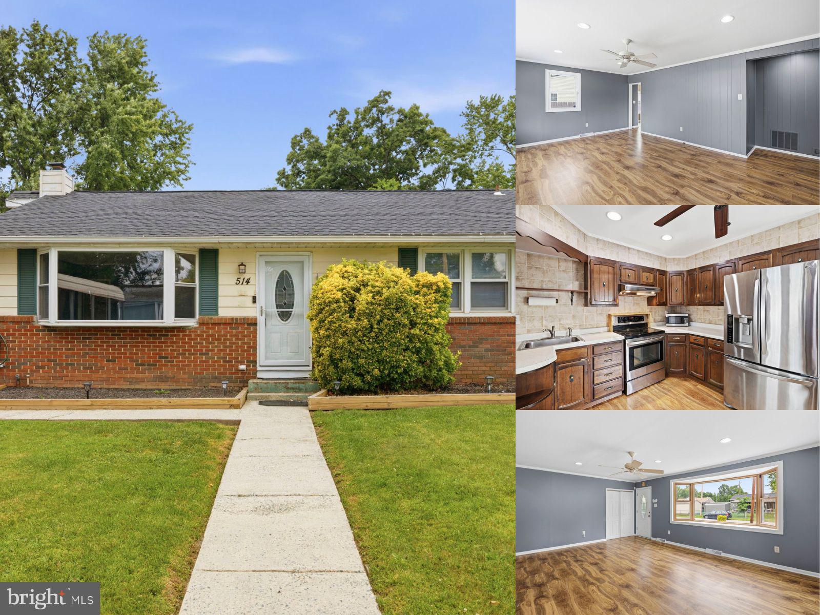 3-bedroom, 2-bath detached rancher in Baltimore Park offering main-level living, a bonus sunroom addition, a partially finished walkout lower level, and an above-ground pool in a fenced rear setting. The main level features all three bedrooms and one full bath, along with a kitchen bump-out, vinyl plank flooring, carpet, recessed lighting, and a bright sunroom off the kitchen that adds valuable everyday living space. The partially finished lower level expands the home’s usable space with a full bath, laundry area with washer and dryer, sump pump, walkout stairs, and a mix of tile, concrete, and carpeted areas for flexible use. Additional features include a pull-down attic, wooden privacy fence, driveway parking, carport parking, and street parking availability. Recent major updates include an estimated 3- to 4-year-old roof, water heater replaced in 2025, and HVAC estimated to have been replaced approximately 6 years ago. Sold AS IS, this Aberdeen rancher offers comfortable main-level living, outdoor enjoyment with a personal above-ground pool, and practical space inside and out.