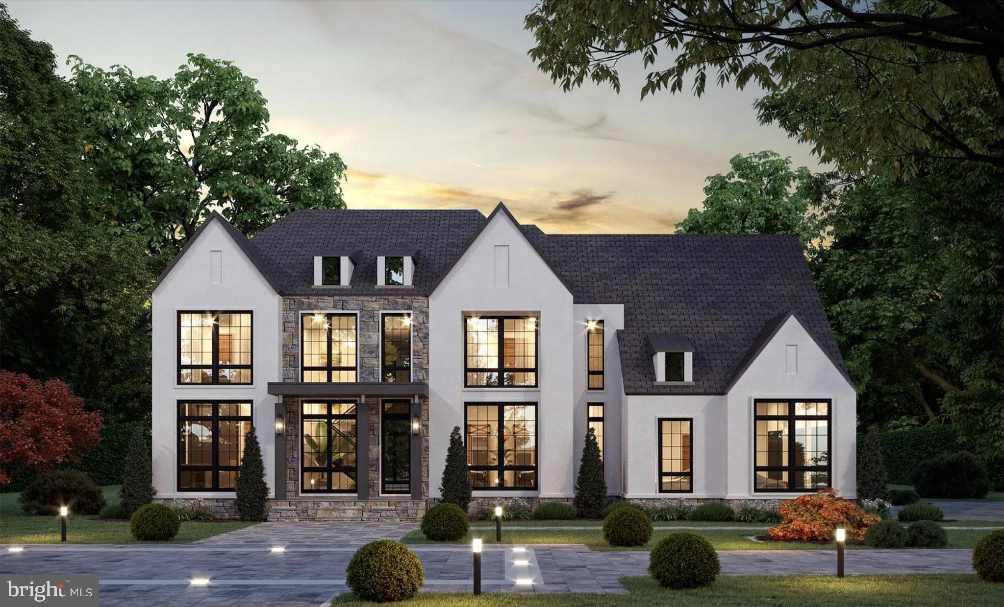 Myron Haydt, winner of the Top Pennsylvania Custom Home Builder Award, offers this custom home package for homeowners who require nothing less than extraordinary quality, design and location.
Meticulously designed, the 5700 square foot luxury home boasts a rare combination of beauty and functionality.  A massive great room includes the kitchen, with dual islands and seating for five, top- of-the- line appliances, and windowed breakfast room as part of  a sun-kissed family room with fireplace and generous built-ins.  A wall of doors from this great room opens to an elegant 32’ covered porch – perfect for elegant garden parties, barbecues or dinners al fresco.  A generously sized dining room and a study flank the 2-story foyer.   Multiple walk-in closets, butler’s pantry, full bath, a walk-in pantry and wood floors are the hallmarks of the  first floor. Two wide staircases access the second floor.  There are 4-bedroom suites and laundry.  The primary suite has a wall of windows and massive walk-in closet with island, second walk-in closet and sumptuous bath with oversized shower and a soaking tub.  This 2-acre lot is one of only two remaining lots in the award-winning neighborhood of Newport Ridge.   The land offers plenty of room for pools and sports courts, all within an easy drive to Bethlehem, Allentown, New York City, Philadelphia and New Jersey.  Adjacent is Black River Sanctuary, a preserve of 187 acres in Salisbury and Upper Saucon townships, with seven different trails, covering 3 miles,