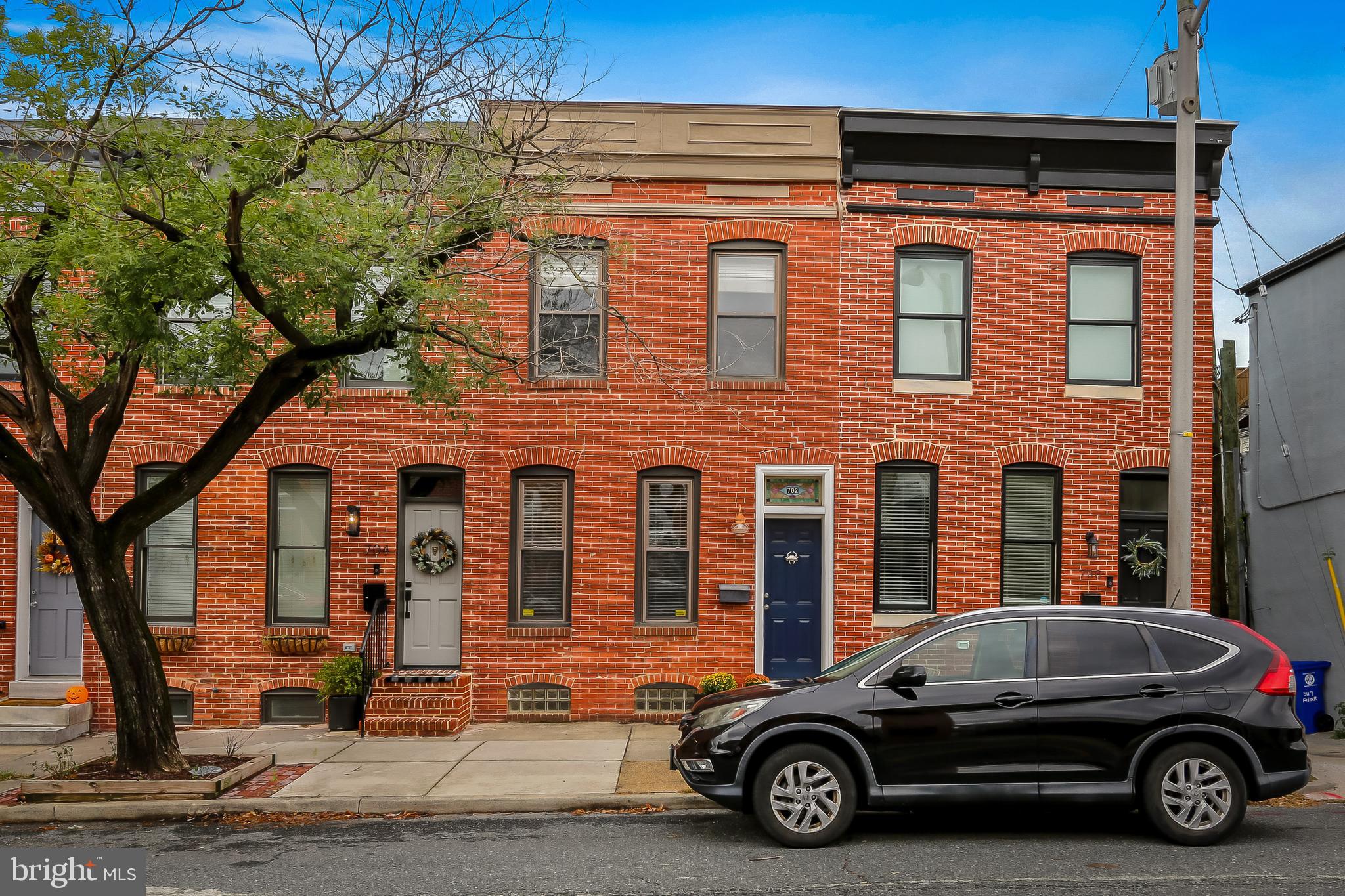 Come see this immaculate extra wide 3 bed 3 full bath home in the heart of Canton. The First floor boasts wood floors, exposed brick,  a large open living room, dining area, and updated kitchen with plenty of storage. Off the back there is a sizeable deck as well as another private deck off the primary suite upstairs. The Second floor has 2 large bedrooms and 2 well appointed full baths (primary has heated floors!). The basement also has a large room/bedroom with a removable wall you have to see to believe. Another full bath and a utility room with plenty of storage space. A spacious fenced in back yard perfect for pets, fire pit, or just hanging out. This house will sell quickly so make sure you come check it out before it gone.