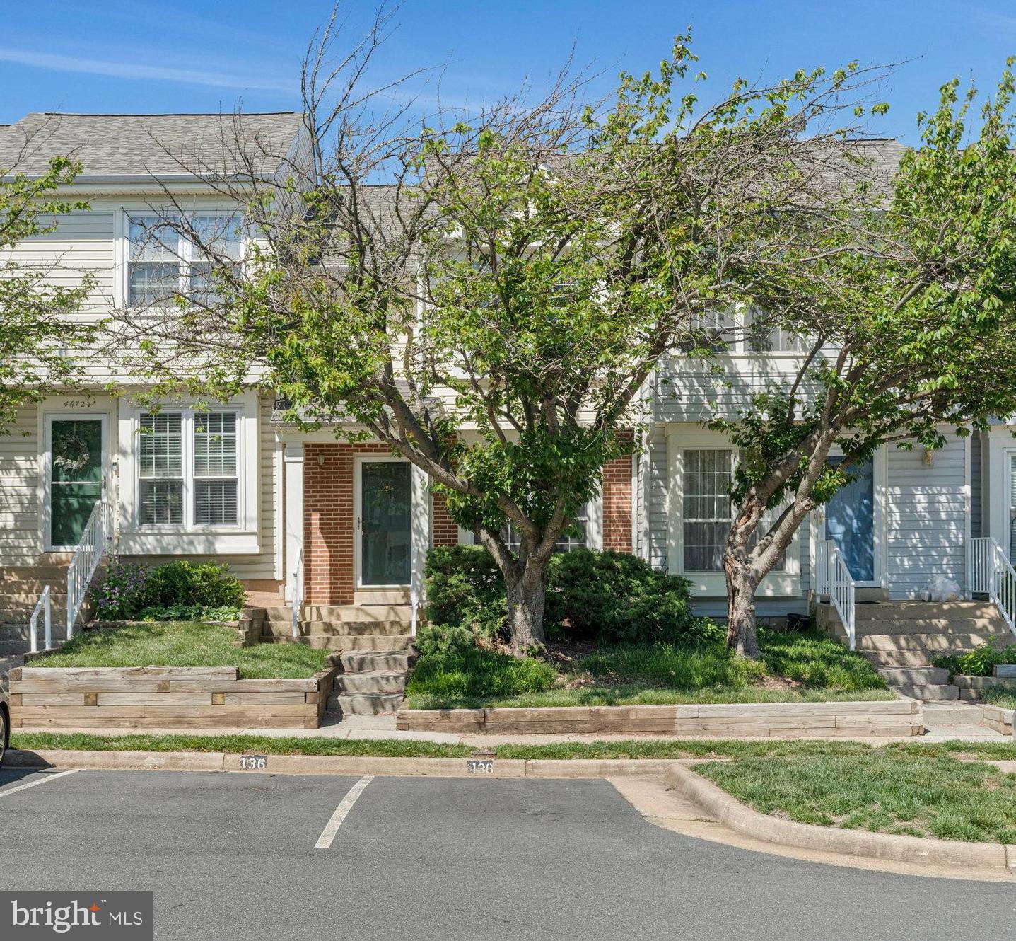 Great opportunity to grab your piece of the American dream and make it your vision. Two bedroom,  2 full and one half bath with fully finished lower level.  Bonus laundry in lower level.  Updated kitchen appliances make this move in ready.  Roof is one year old.  Enjoy the warmer weather on your deck overlooking the expansive open area.