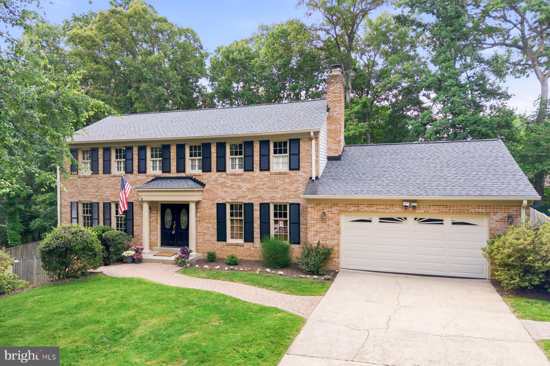 Welcome to 11152 Powder Horn Drive, a classic brick colonial set on a beautiful, private lot in one of Potomac’s most established neighborhoods. Warm, inviting, and filled with natural light, this 4-bedroom, 3.5-bath home offers generous living spaces, timeless character, and wonderful indoor-outdoor living.

The main level features hardwood floors, bright formal living and dining rooms, and a comfortable family room with exposed beams and a brick fireplace. The kitchen offers stainless steel appliances, a center island, and an easy flow to the breakfast area, family room, and expansive rear deck.

Upstairs, the spacious primary suite includes an updated bath with soaking tub and separate shower. Three additional bedrooms provide plenty of room for family, guests, or a home office.

The finished walk-out lower level adds flexible living space with a recreation room, bar, full bath, and room to gather, work, play, or unwind. Outside, the fenced backyard is a true retreat with mature trees, a patio, and an in-ground saltwater pool, perfect for summer entertaining or quiet weekends at home.

With an attached 2-car garage, storage shed, classic curb appeal, and a convenient location close to Winston Churchill HS, Cabin John MS, parks, shopping, dining, and commuter routes, this home offers comfort, privacy, and everyday ease.

From fireside evenings to poolside afternoons, this home was made for gathering, relaxing, and making beautiful memories! Welcome home! OPEN SAT from 2-4pm and SUN from 1-3pm!